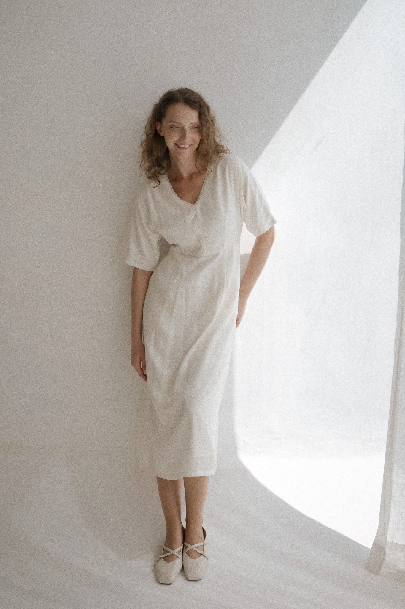 V Neck Dress