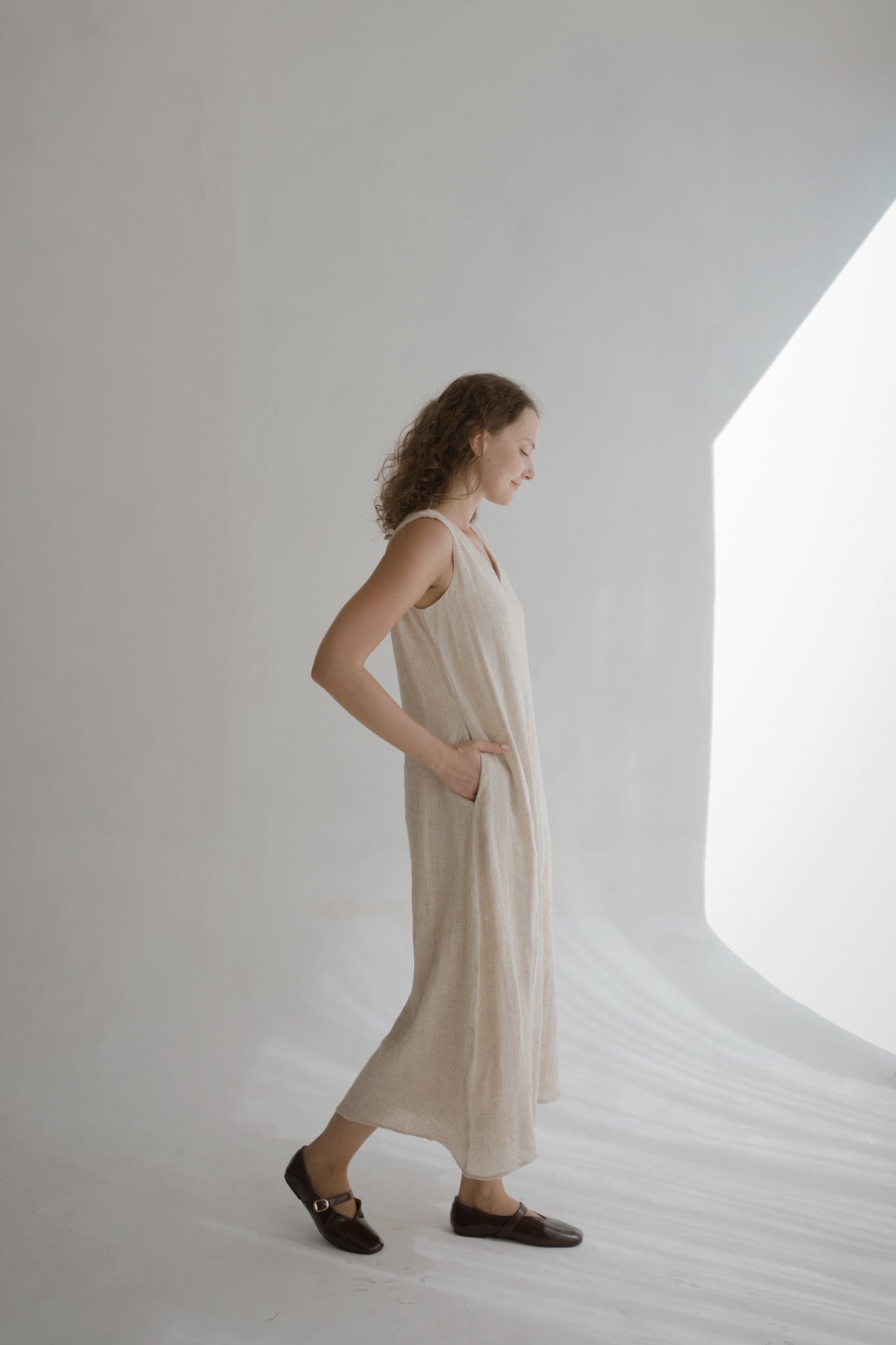 Vega Linen Dress