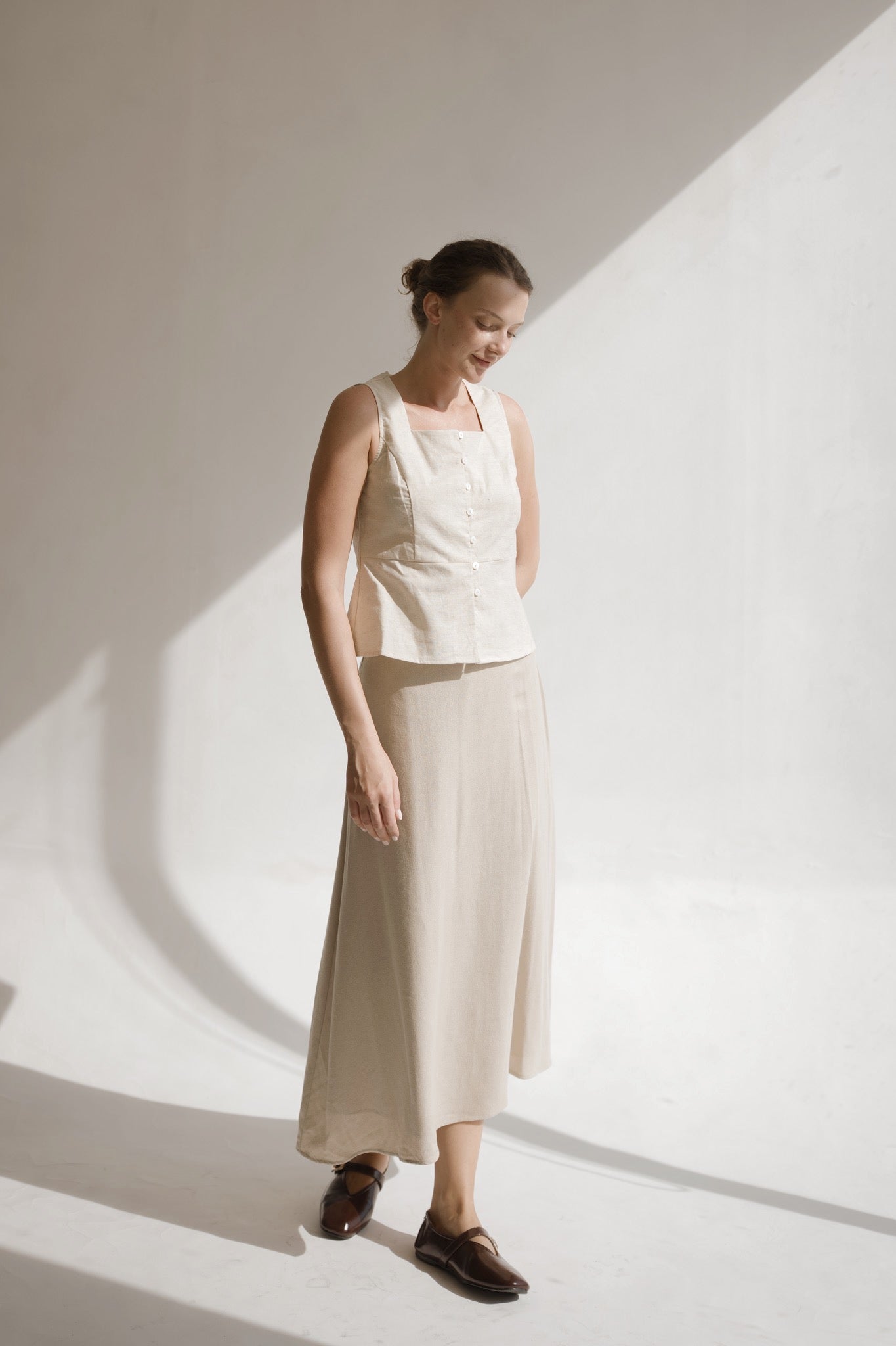Studio Linen Skirt