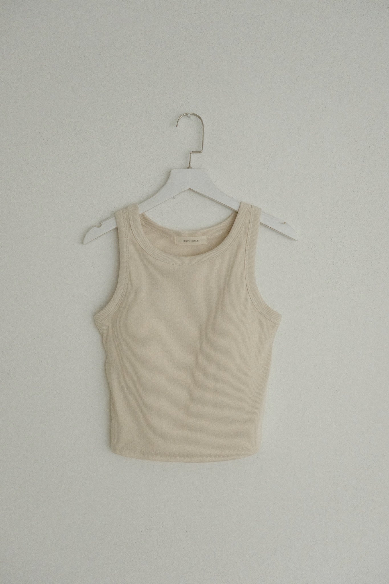 Cropped Padded Tank Top