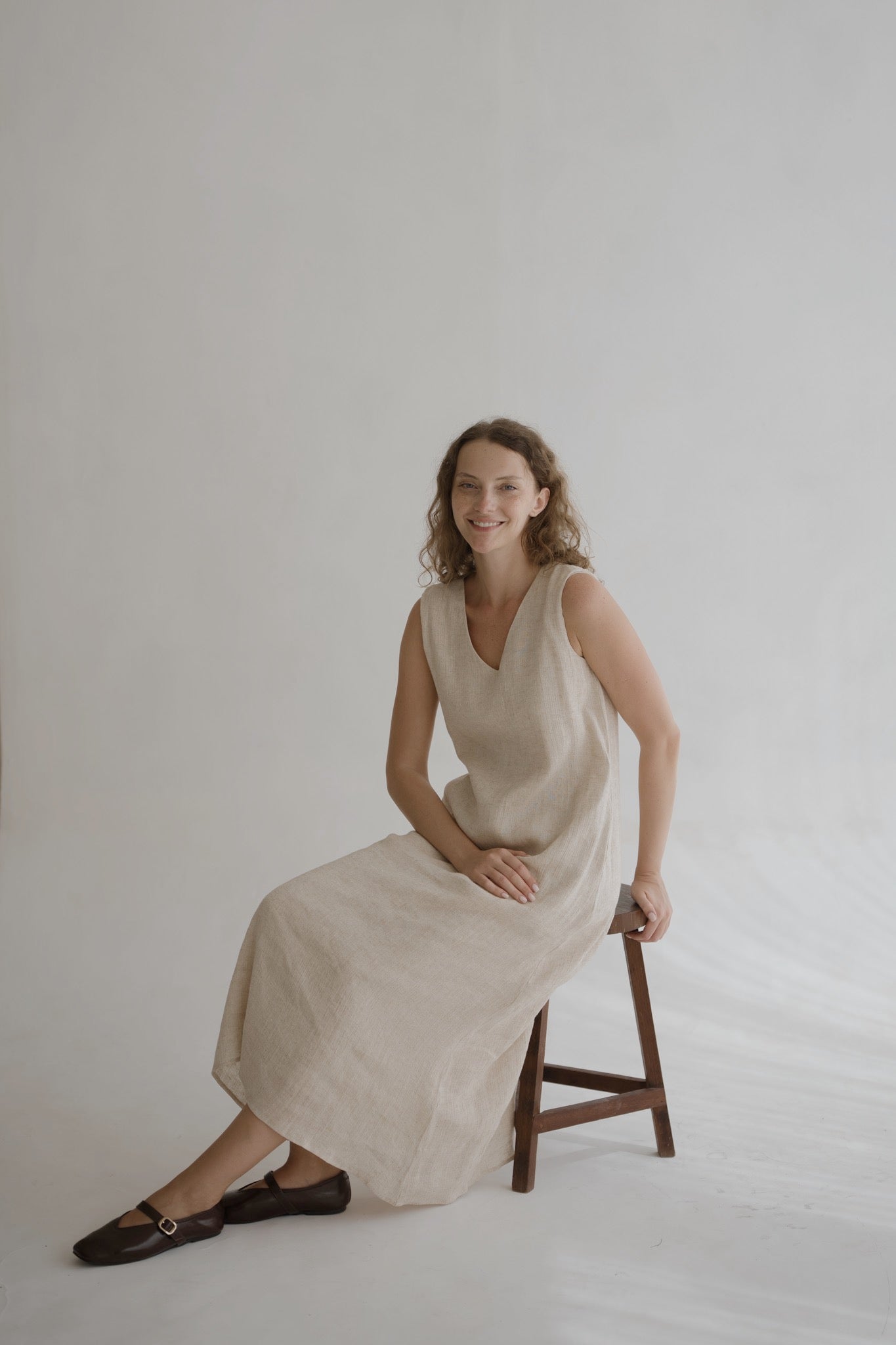 Vega Linen Dress