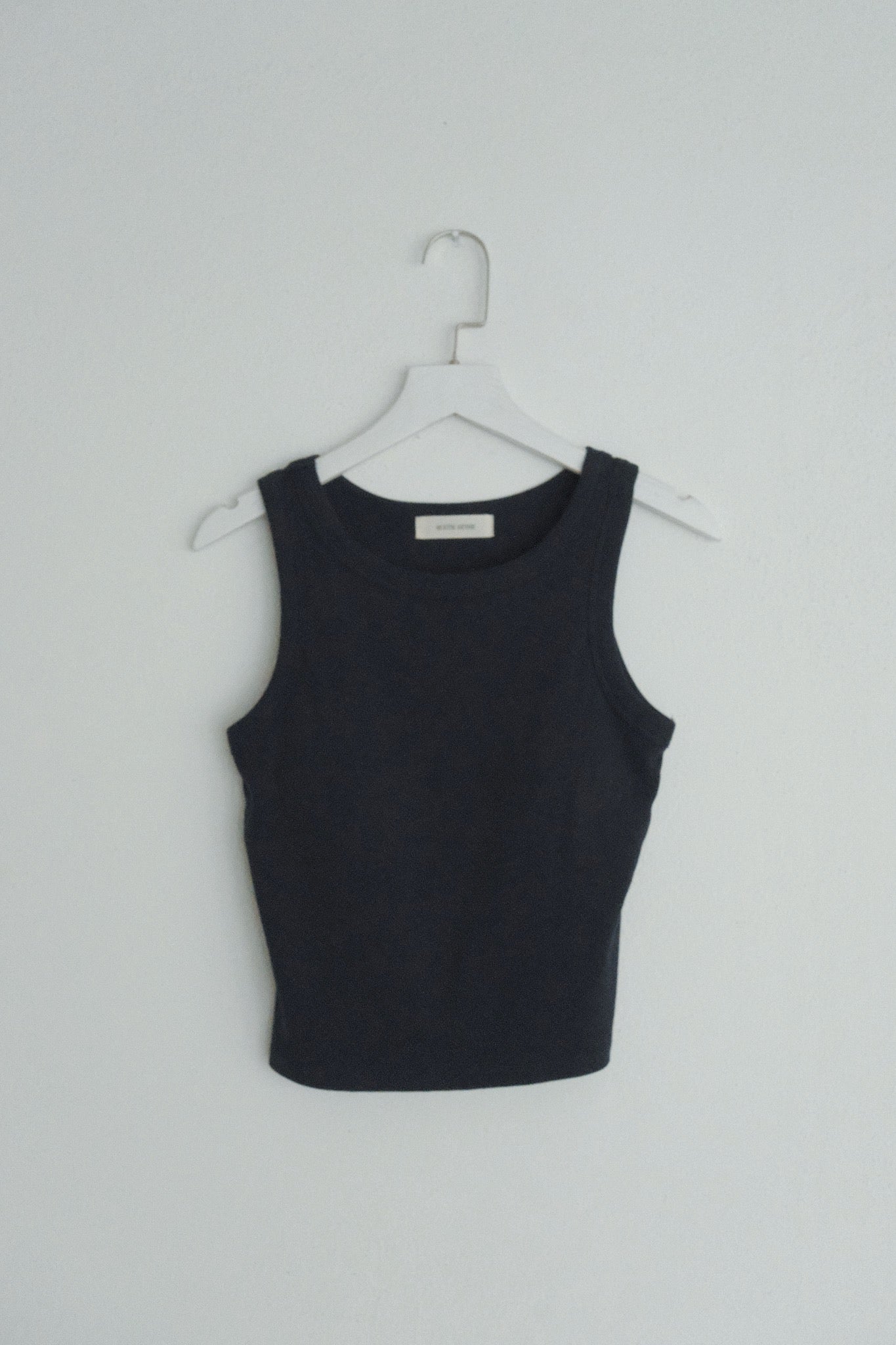 Cropped Padded Tank Top
