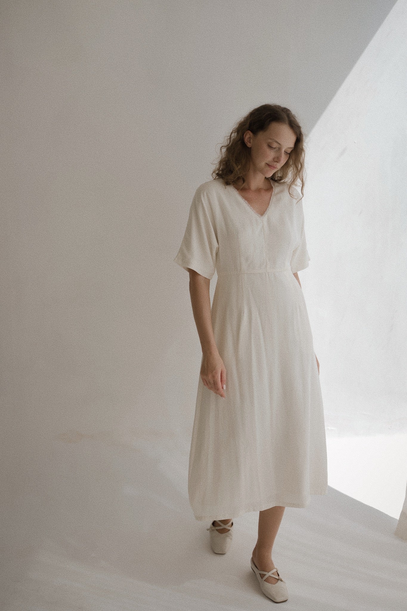 V Neck Dress