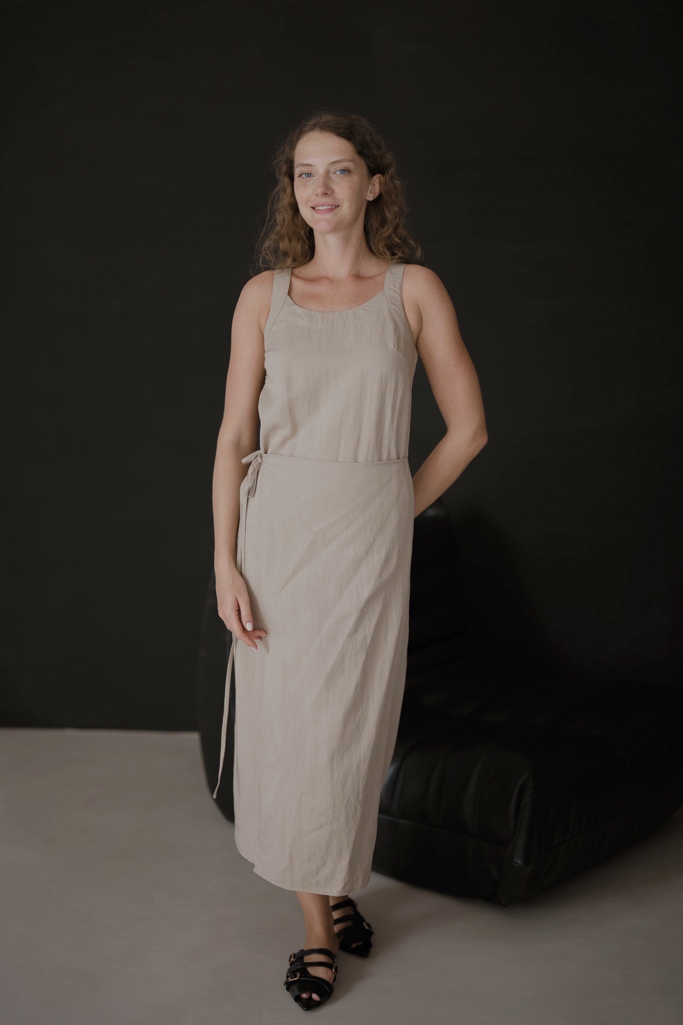 Tencel Wrap Dress