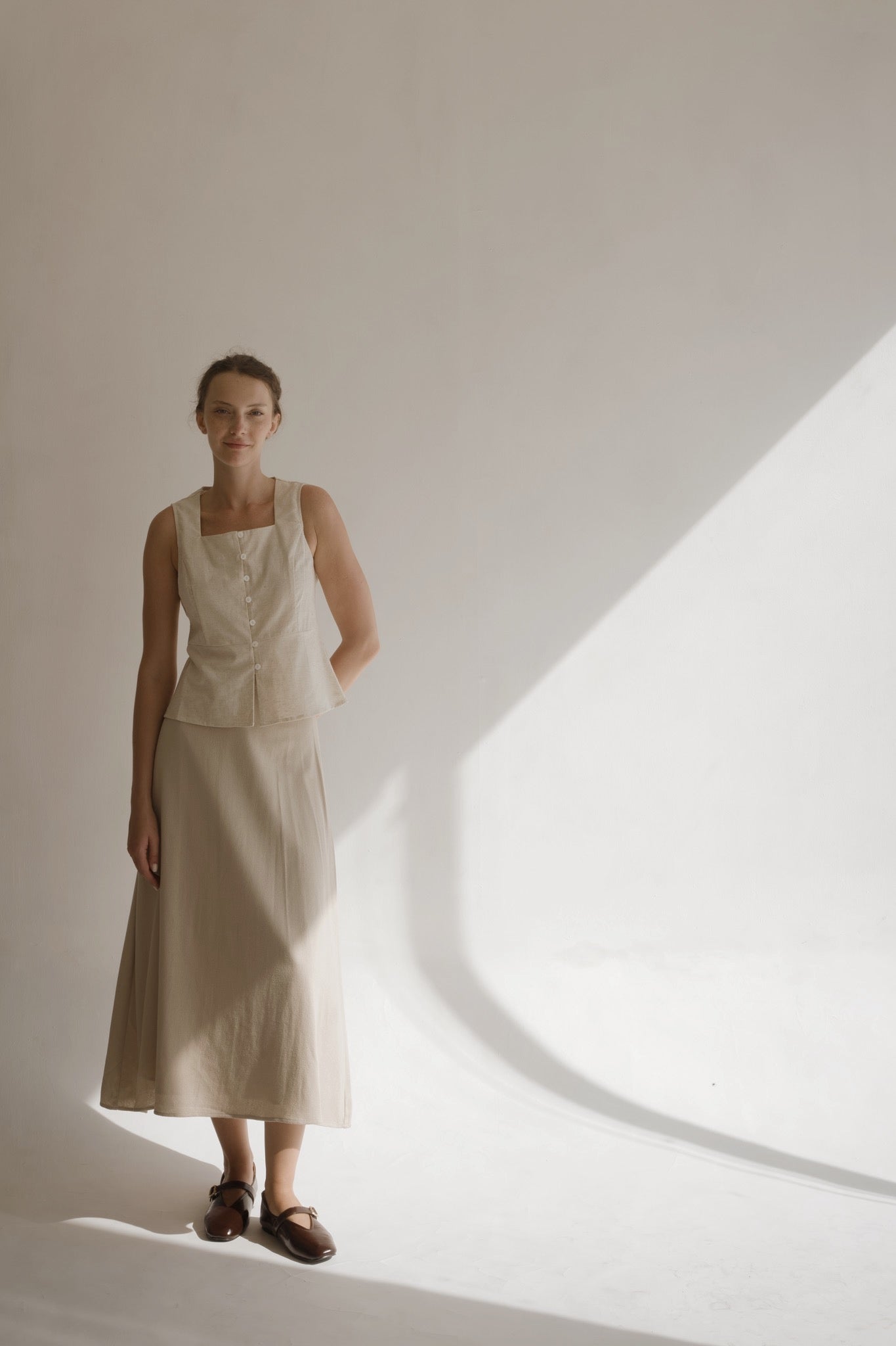 Studio Linen Skirt