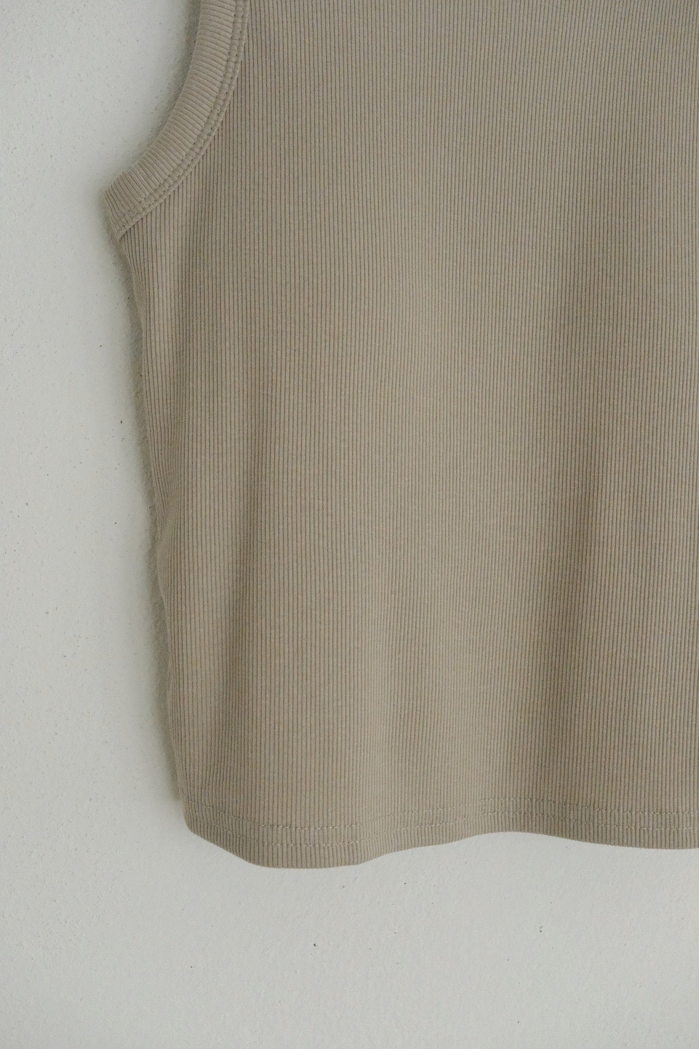 Cropped Padded Tank Top