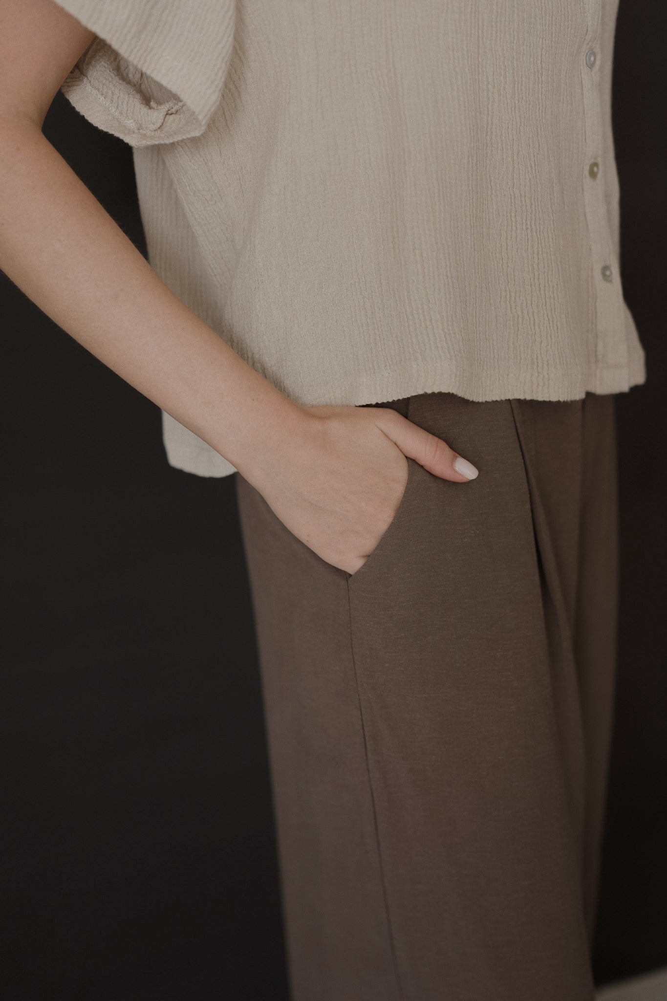 Flowy Fringe Trousers