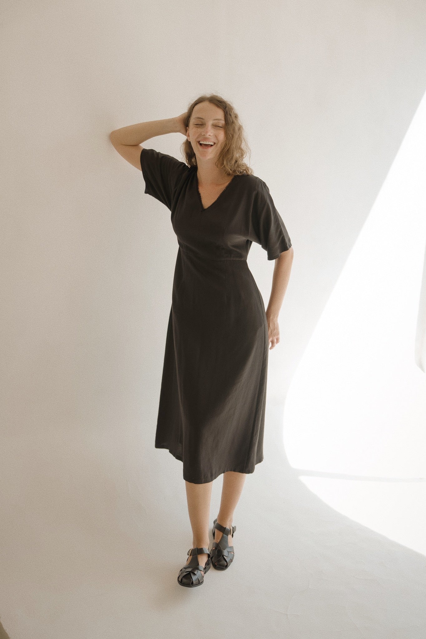 V Neck Dress