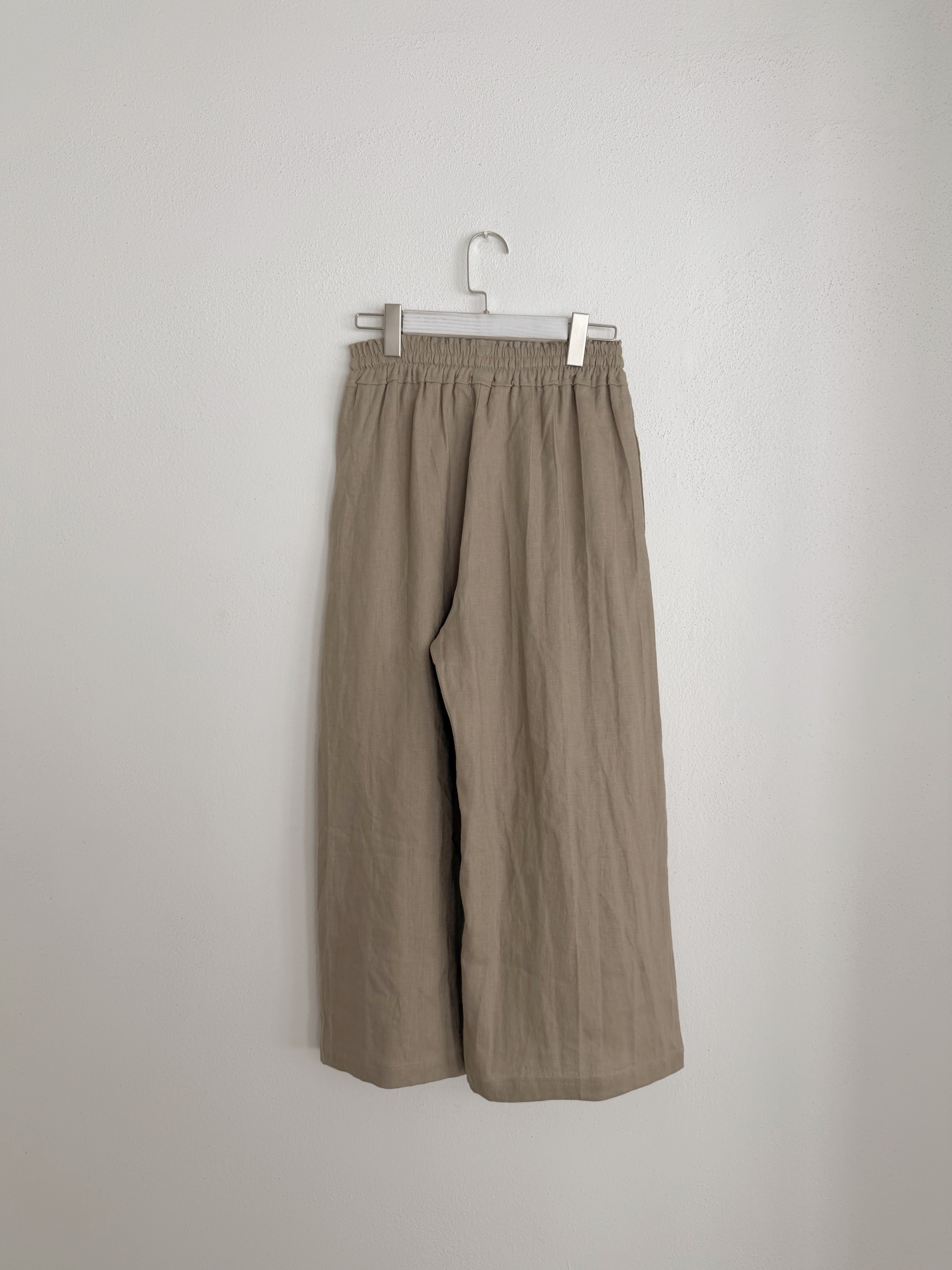 Elasticated Linen Culottes