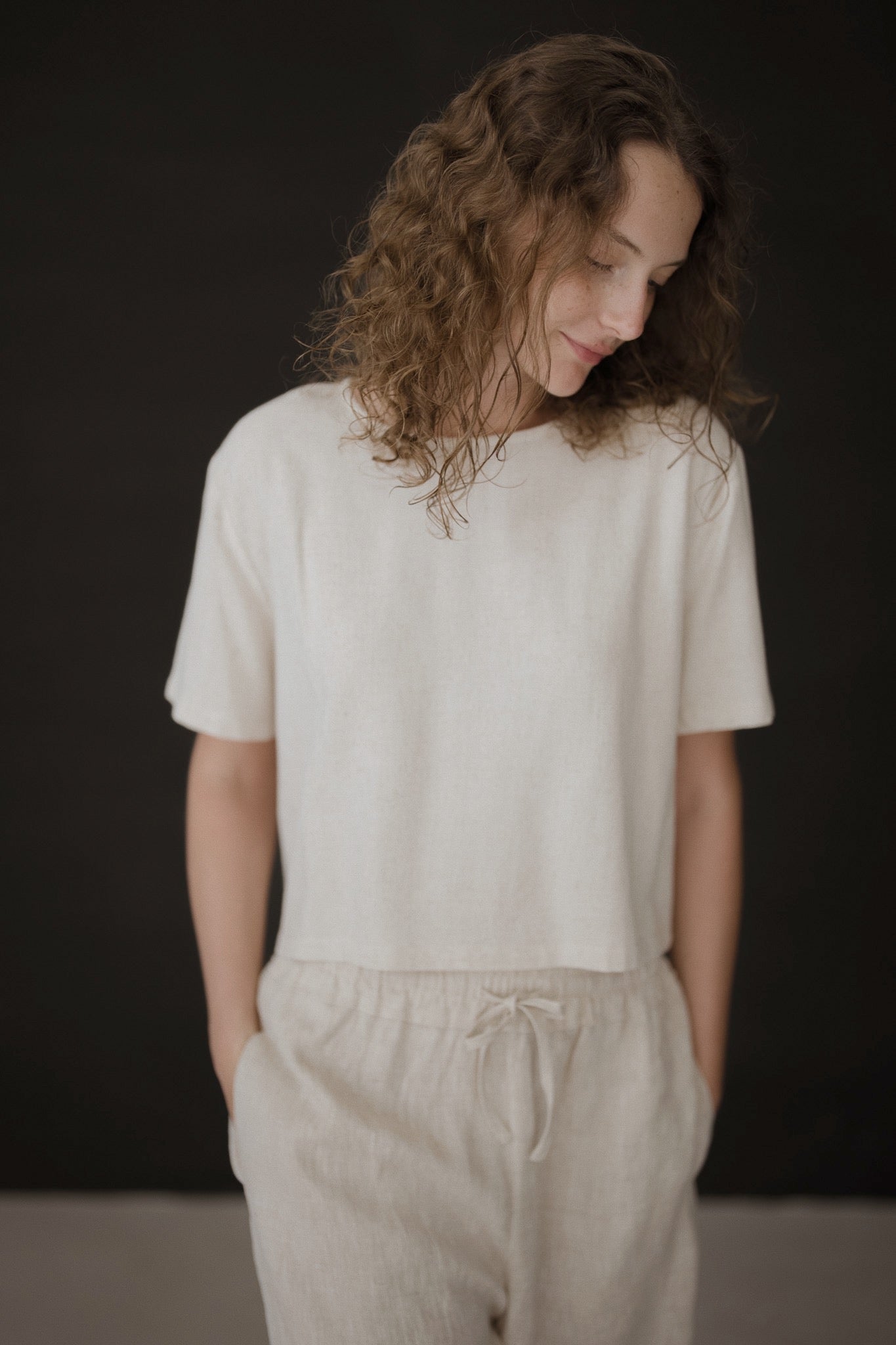 Elasticated Linen Culottes
