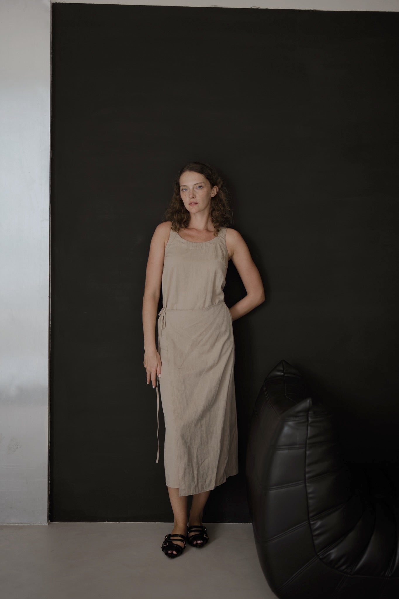 Tencel Wrap Dress