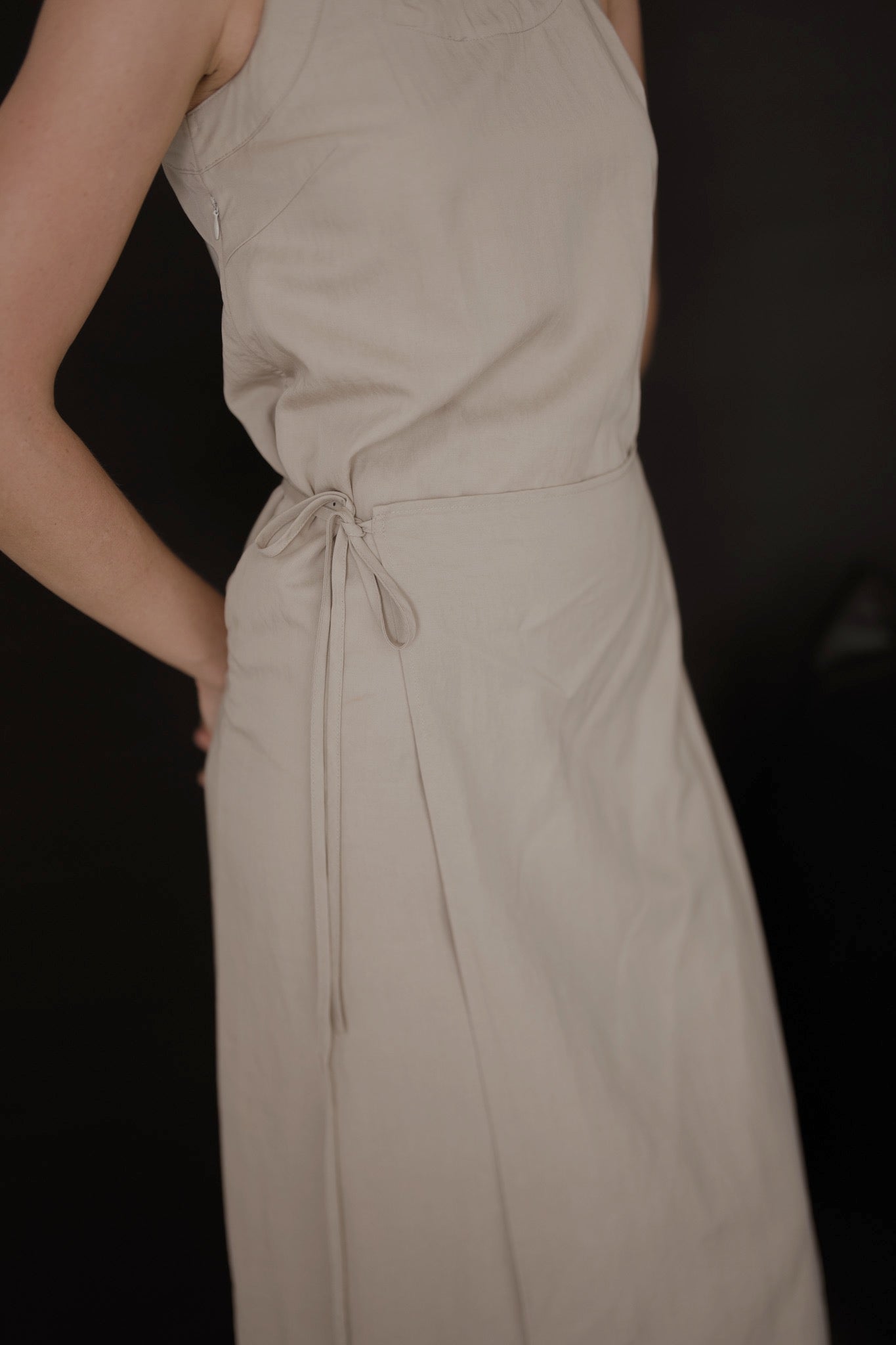 Tencel Wrap Dress