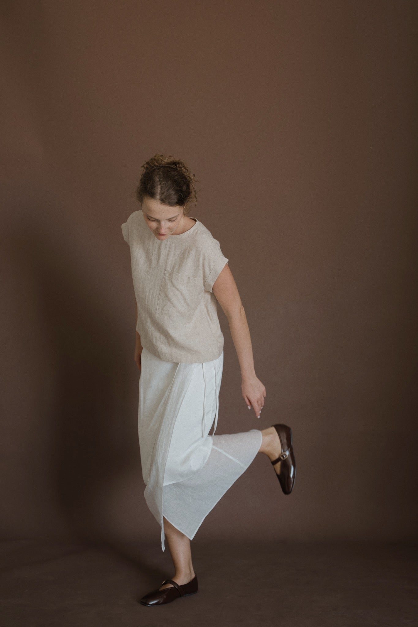 Pocket Linen Top