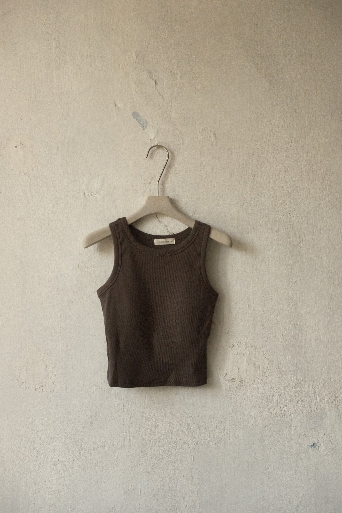 Cropped padded Tank Top