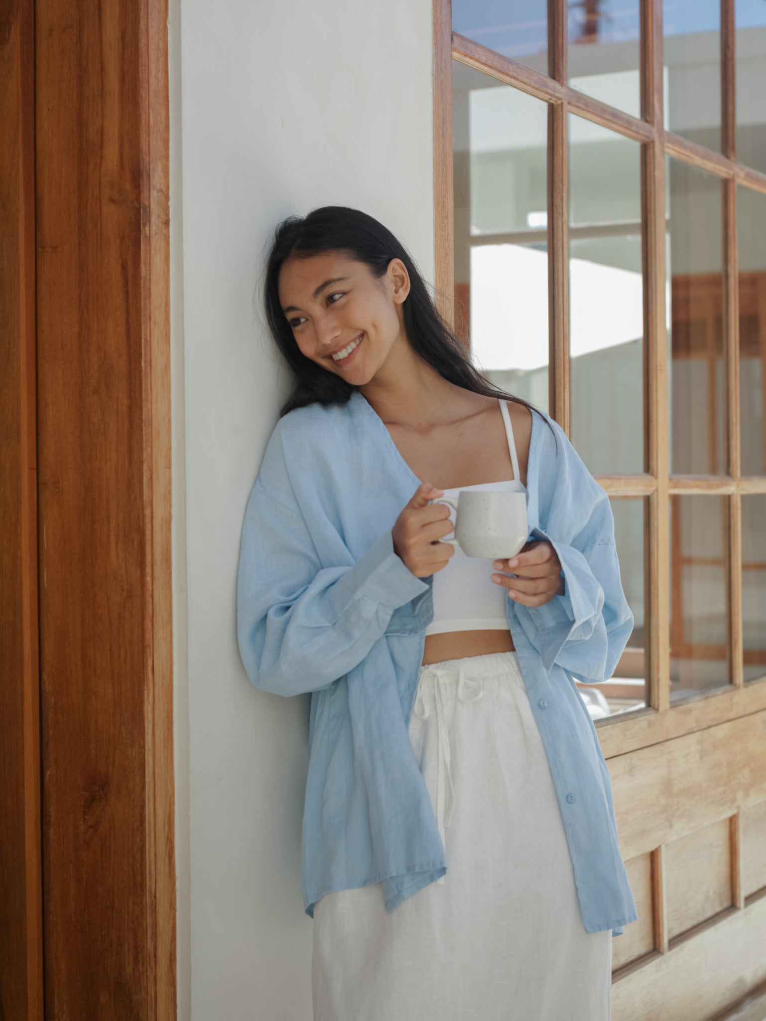 Blue Hour Linen Shirt