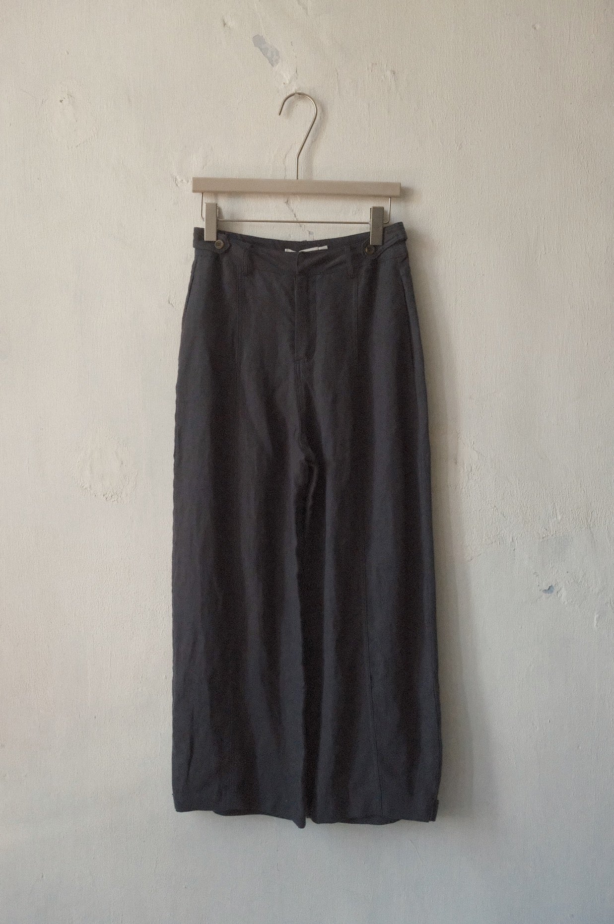 Tapered Linen Trousers