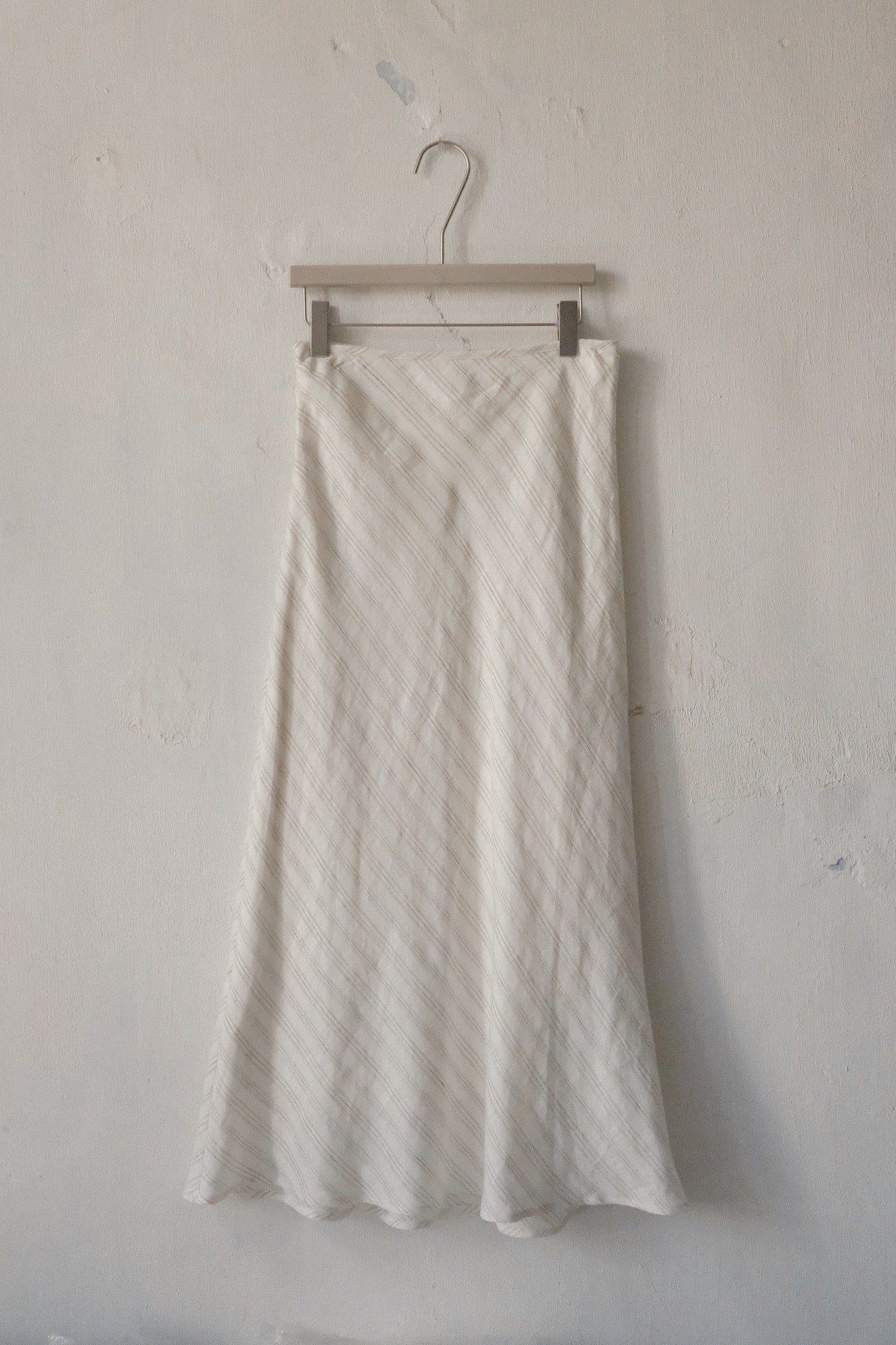 Stripe Linen Skirt