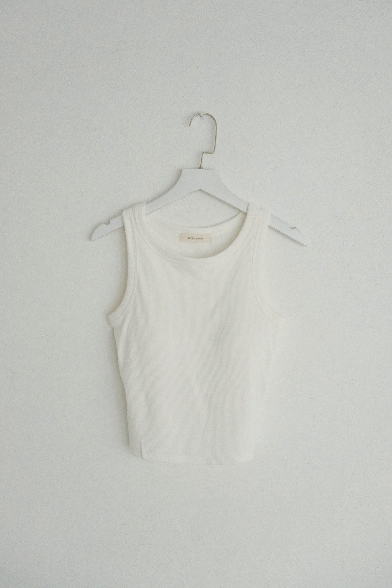 Cropped Padded Tank Top