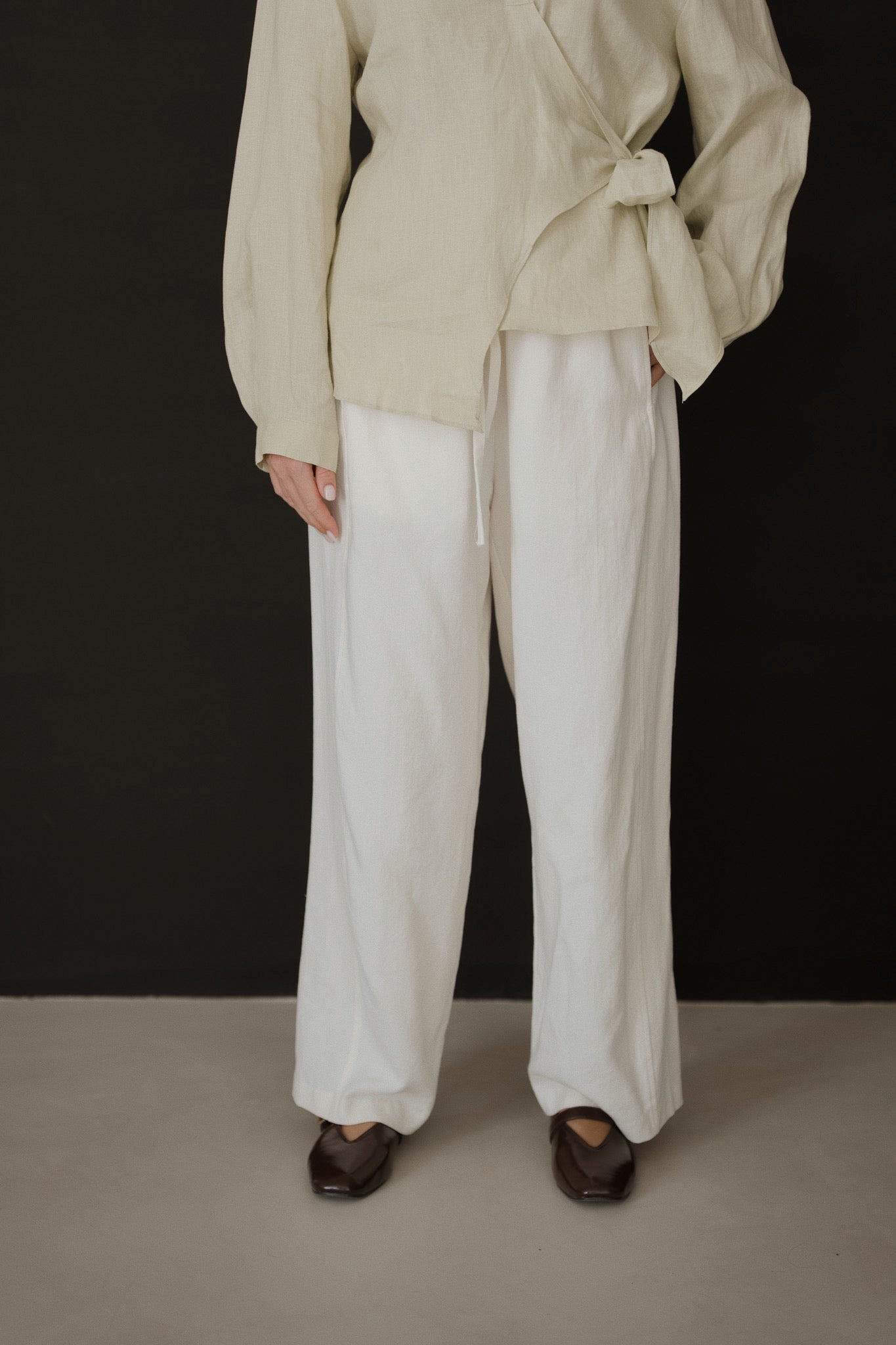 Basic Flare Trousers