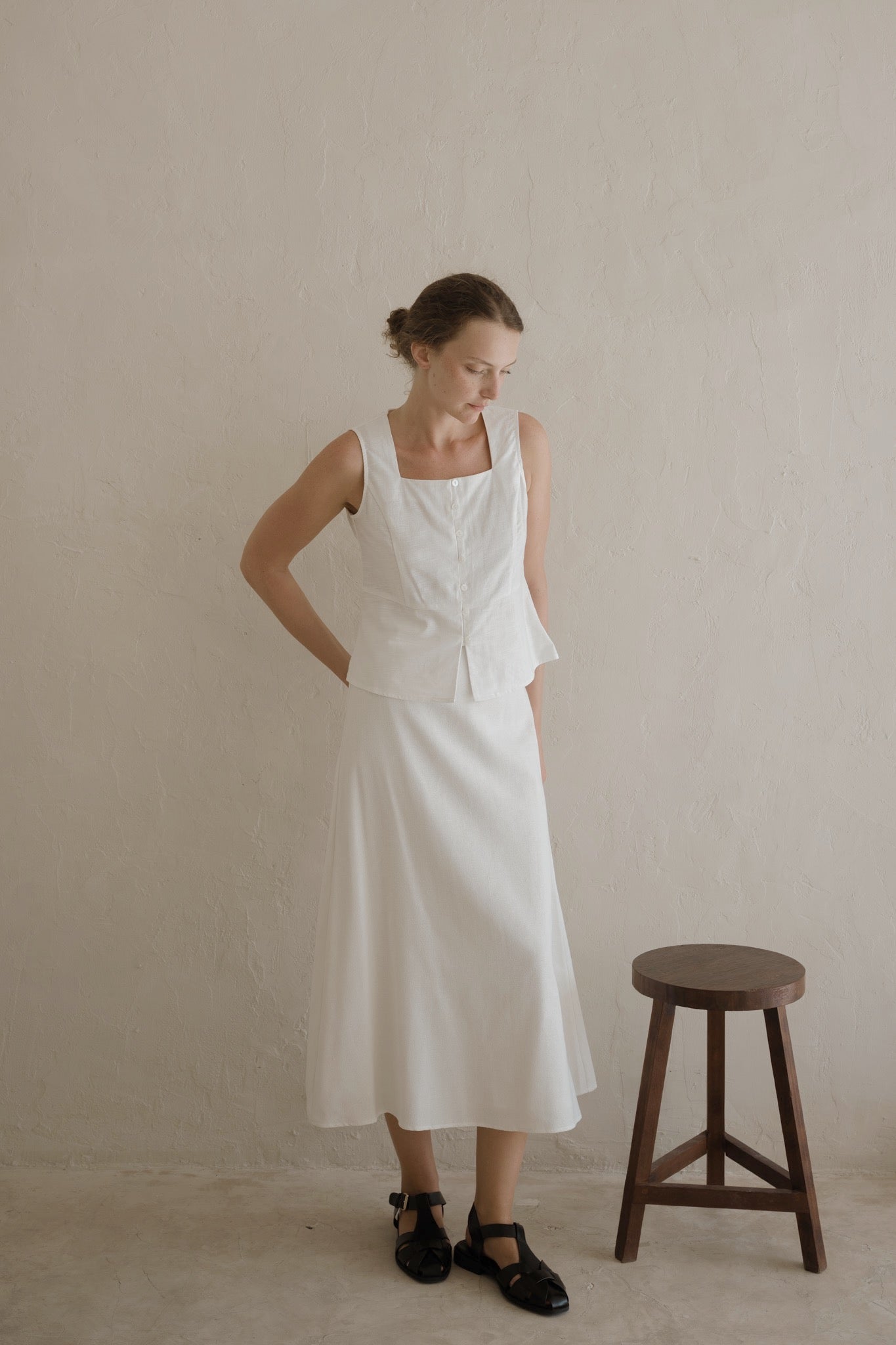 Studio Linen Skirt
