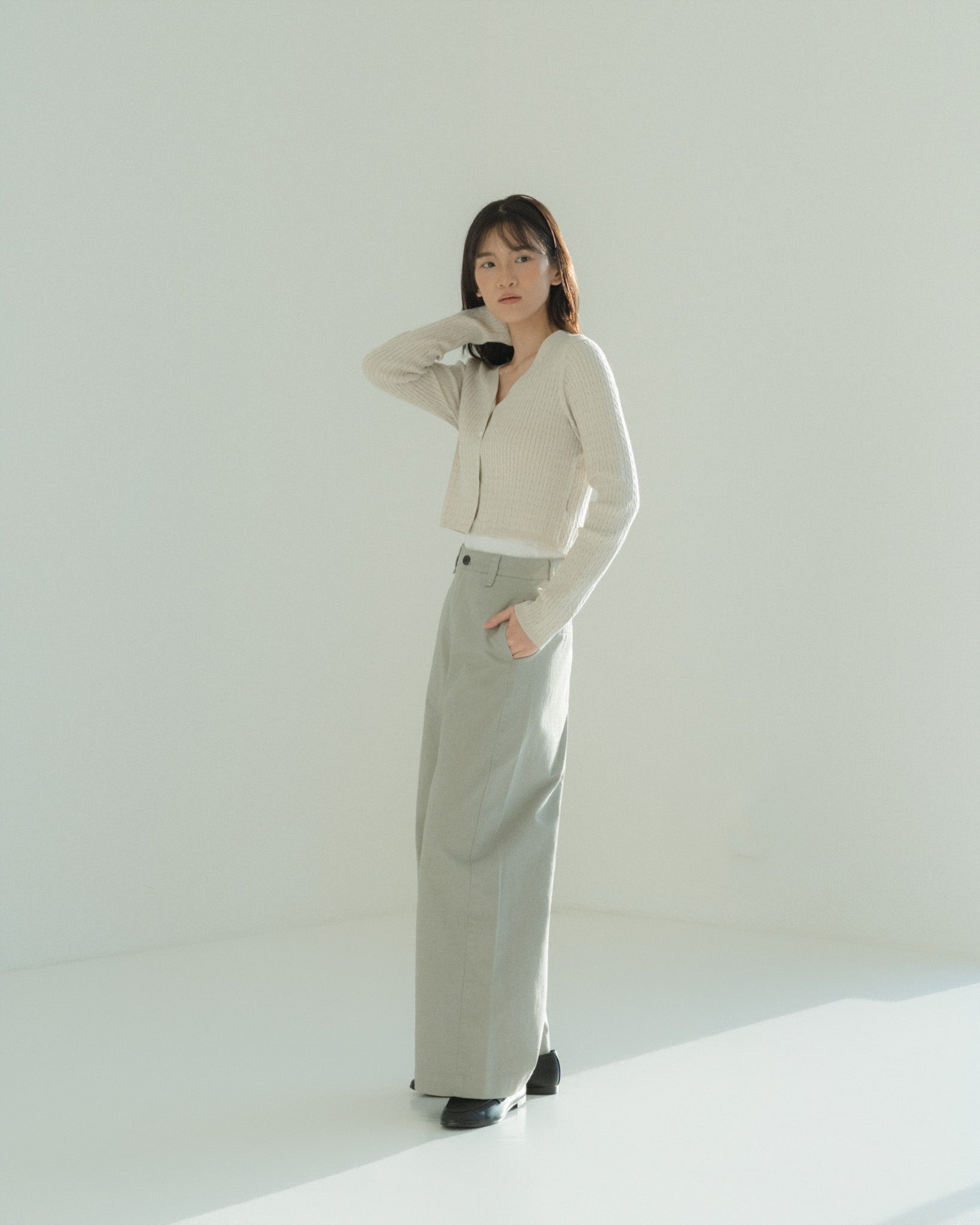 Studio Barrel Trousers