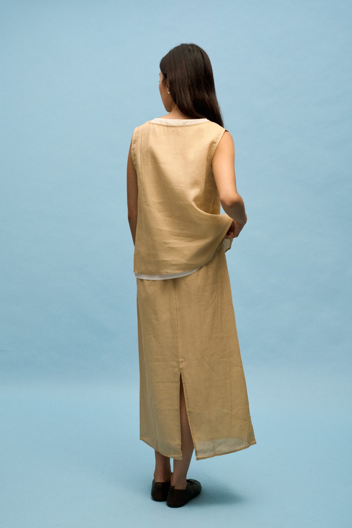 Contrast Layer Skirt