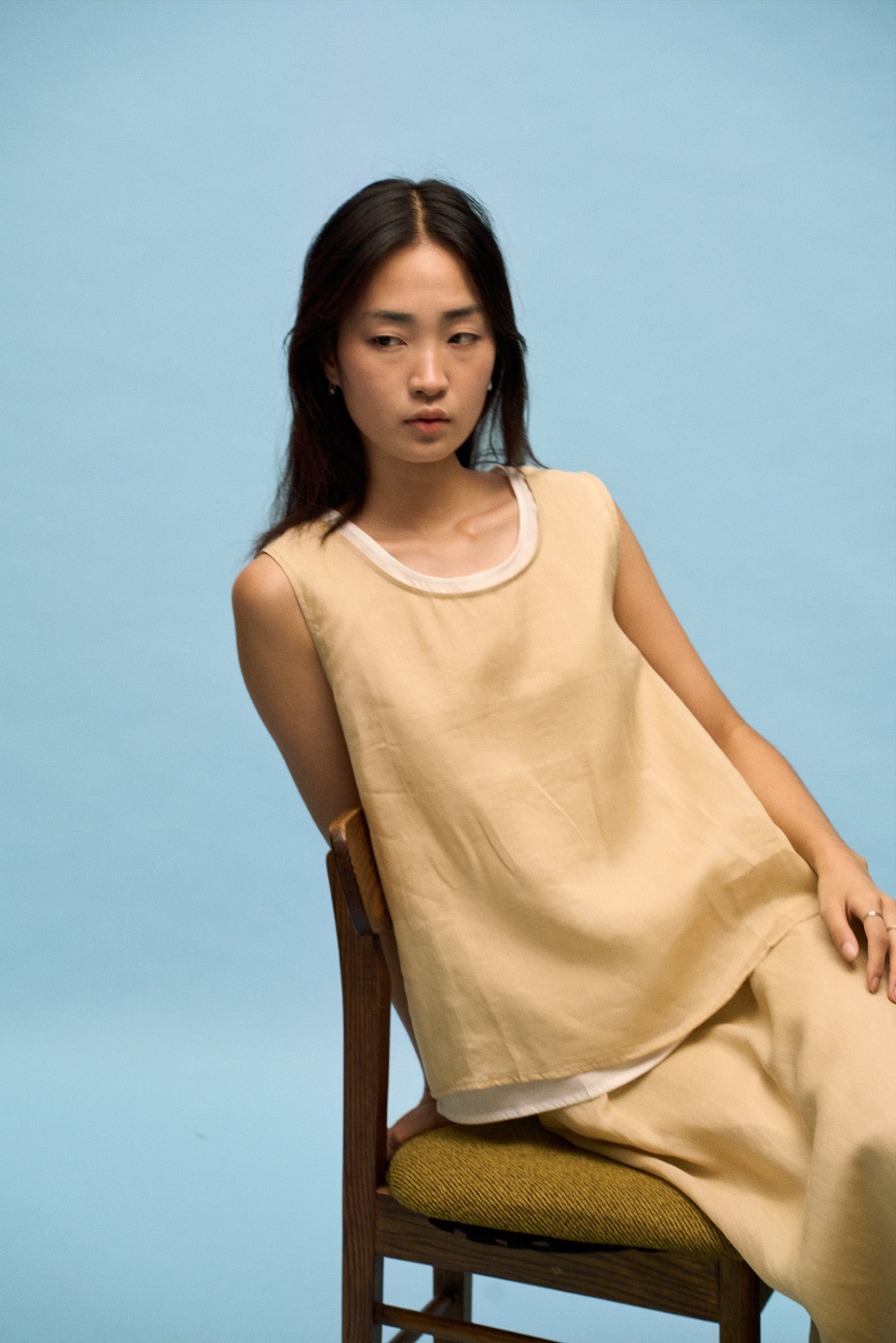Contrast Layer Skirt