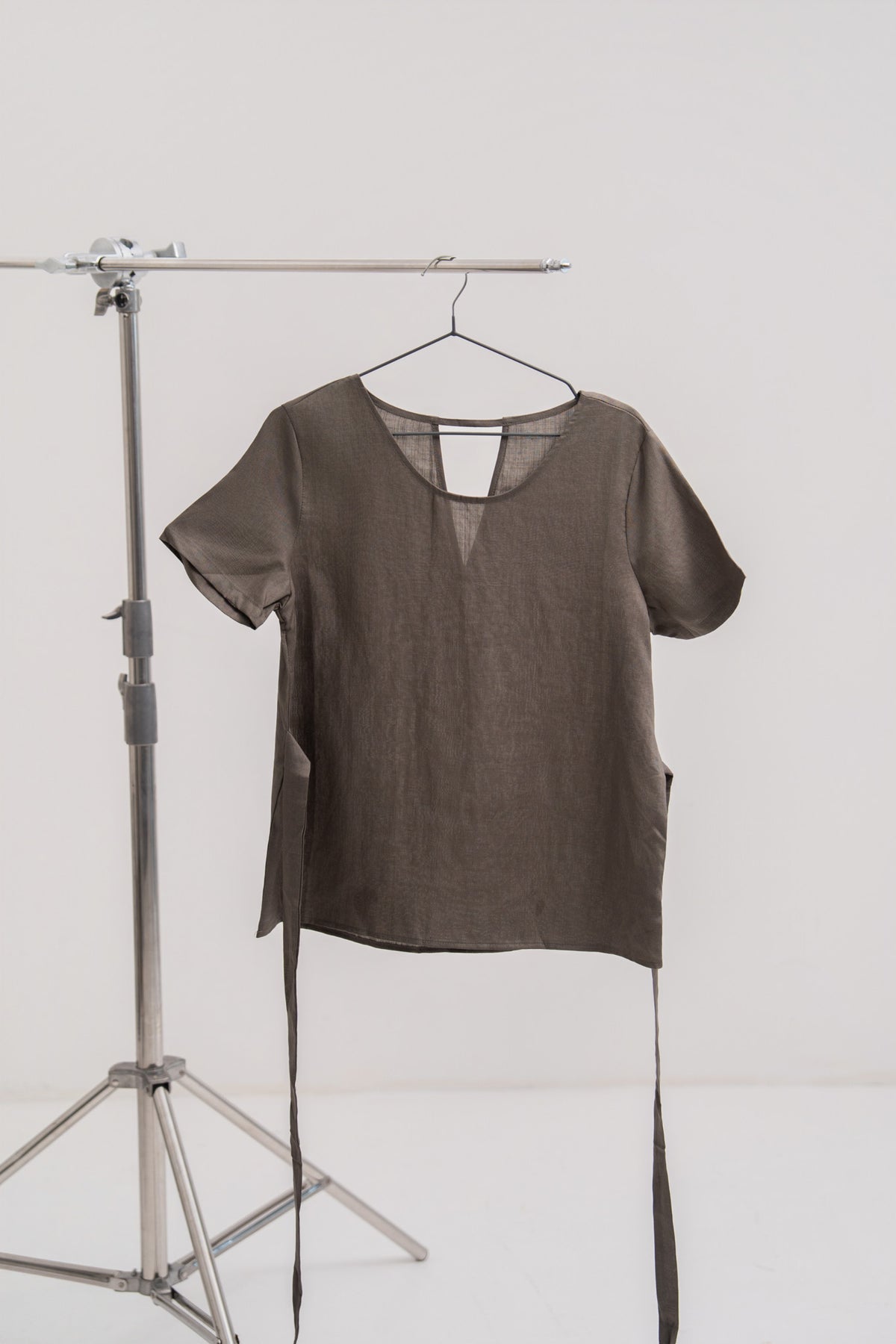 Top with Sash Belt