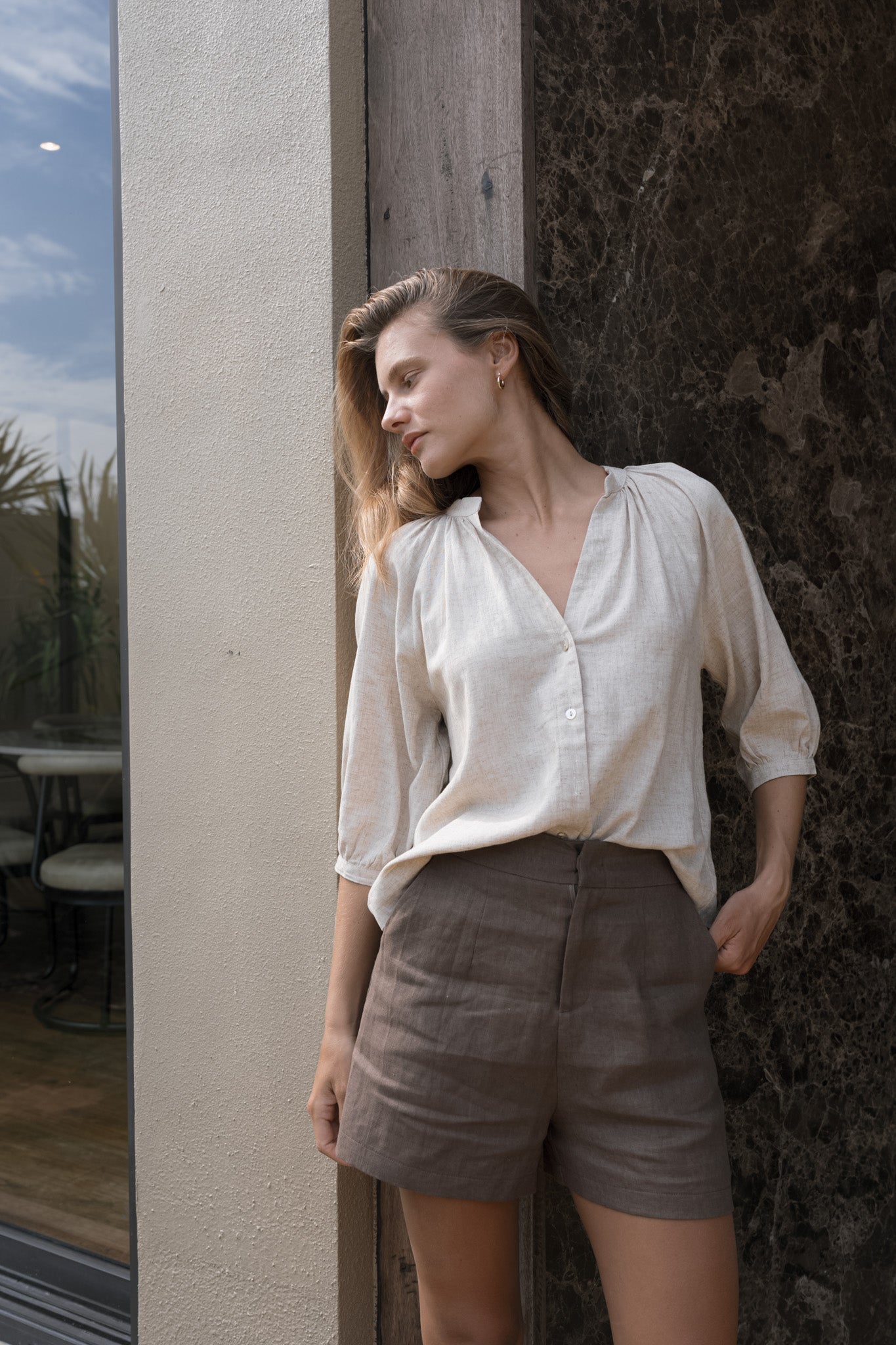 Linen Shorts