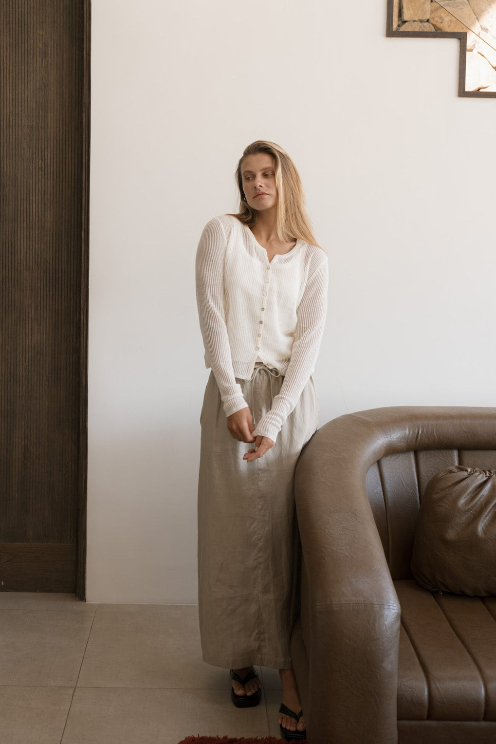 Ease Linen Skirt