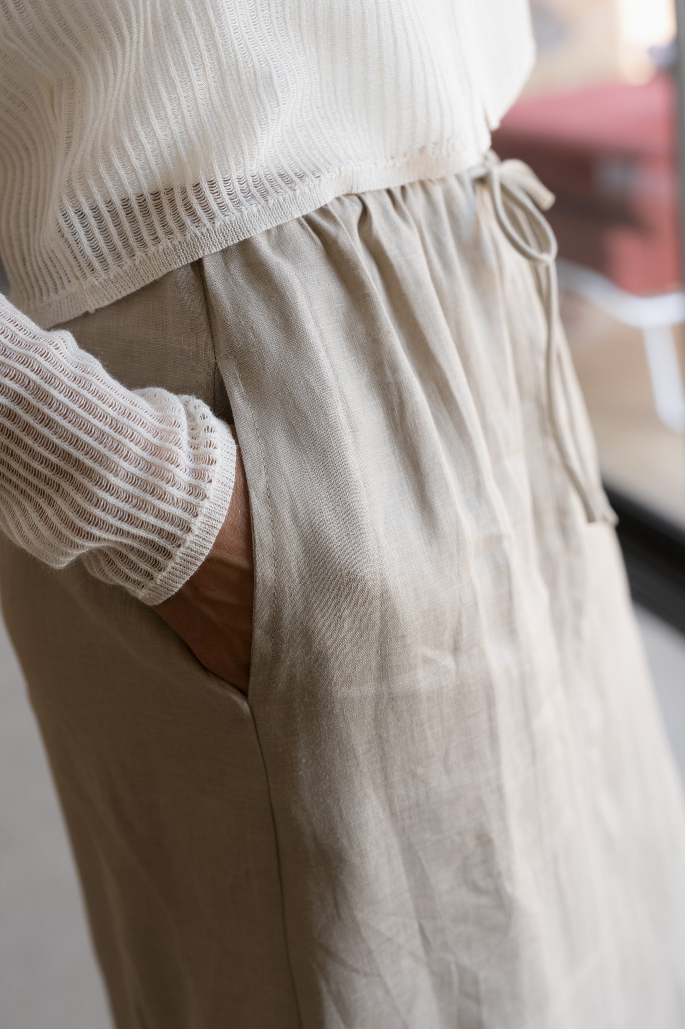 Ease Linen Skirt