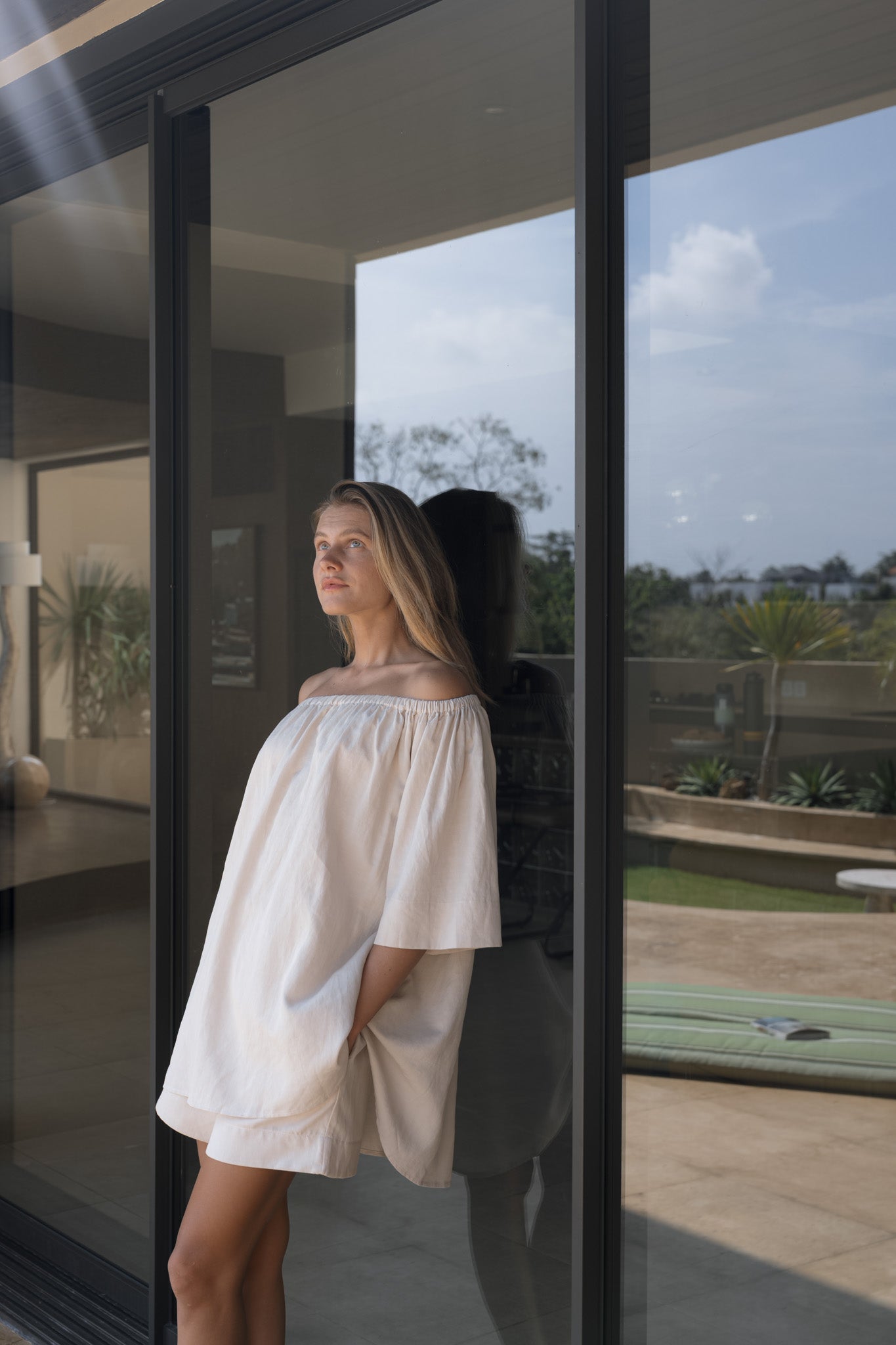 Elasticated Flare Shorts