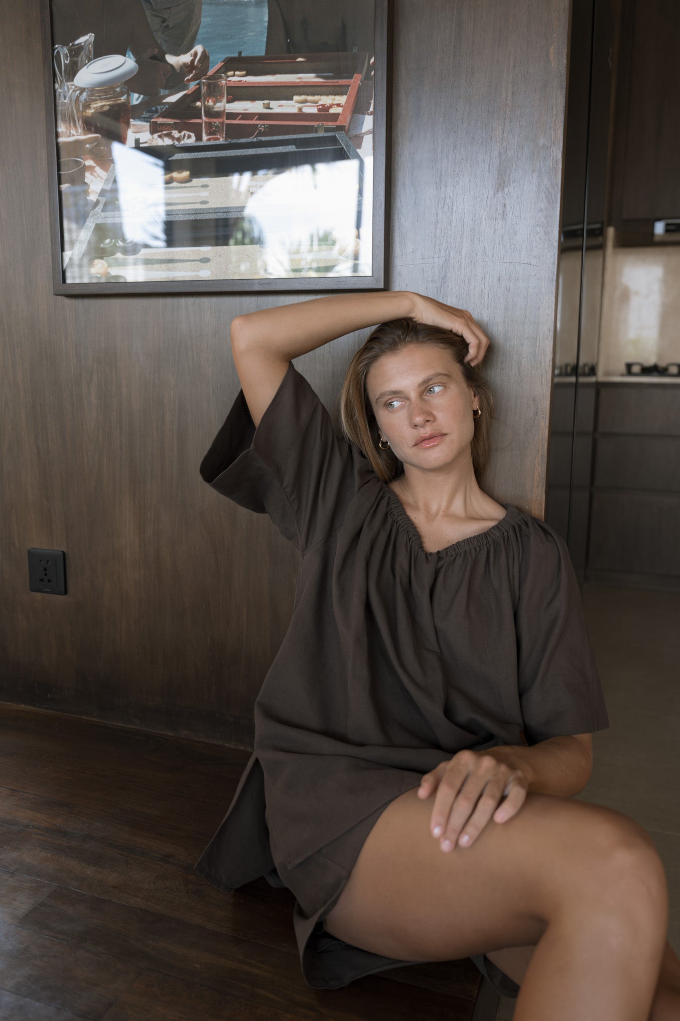 Elasticated Flare Shorts