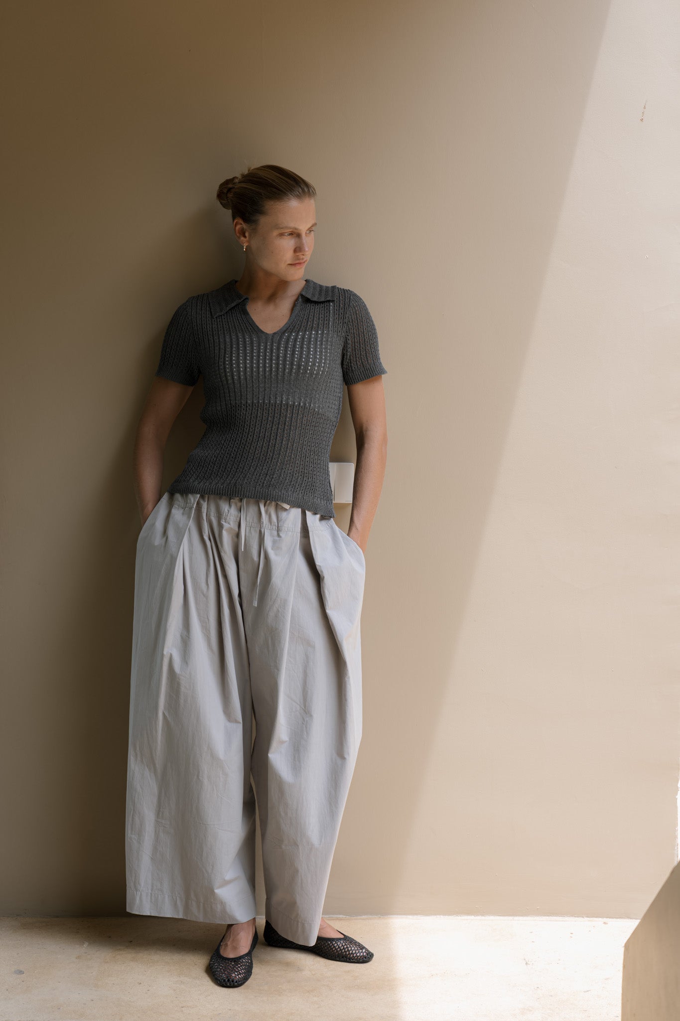 Darted Volume Trousers