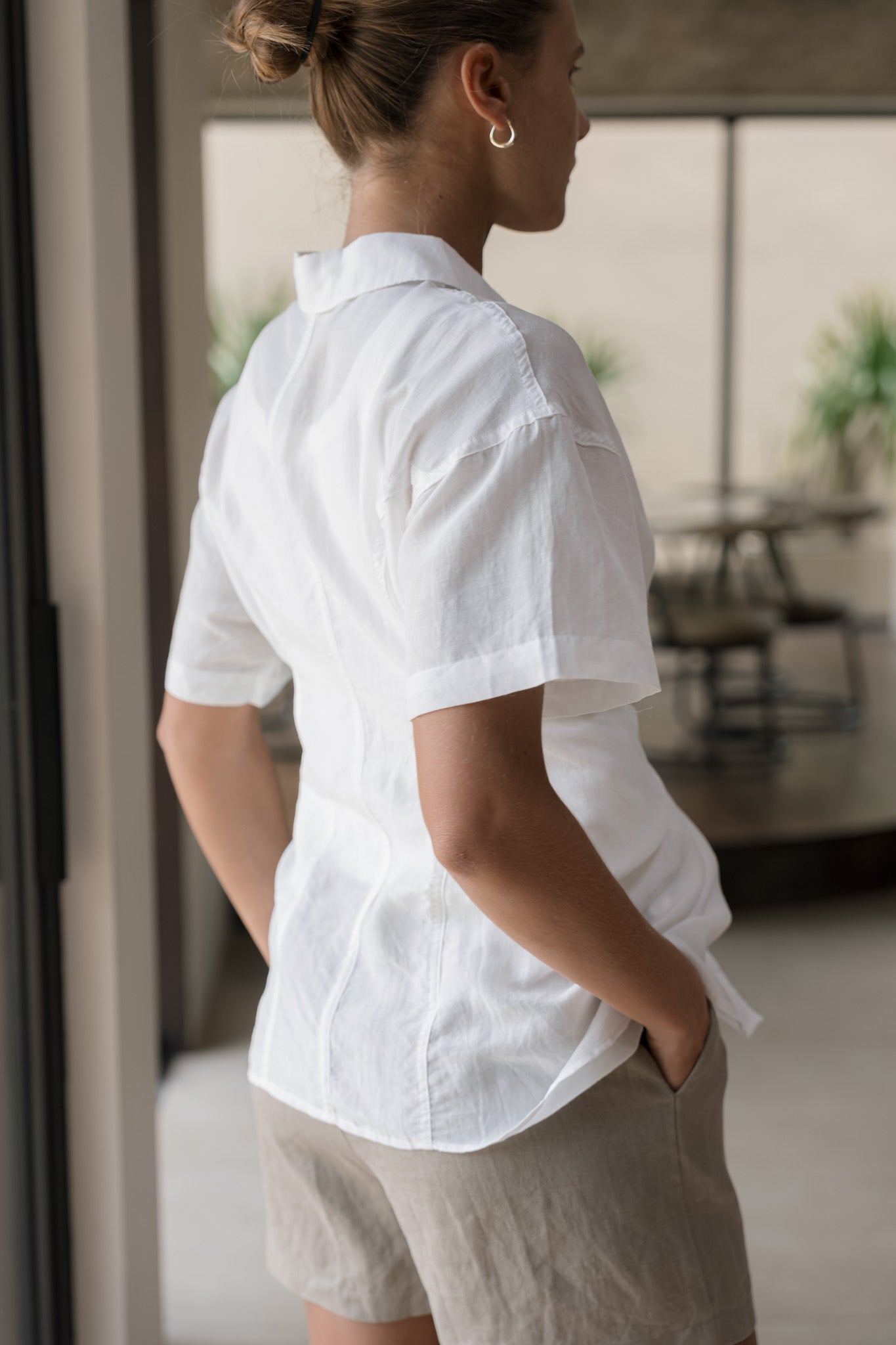 Knot Linen Shirt