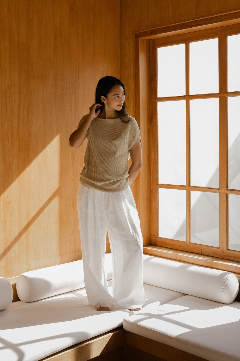 Float Linen Trousers