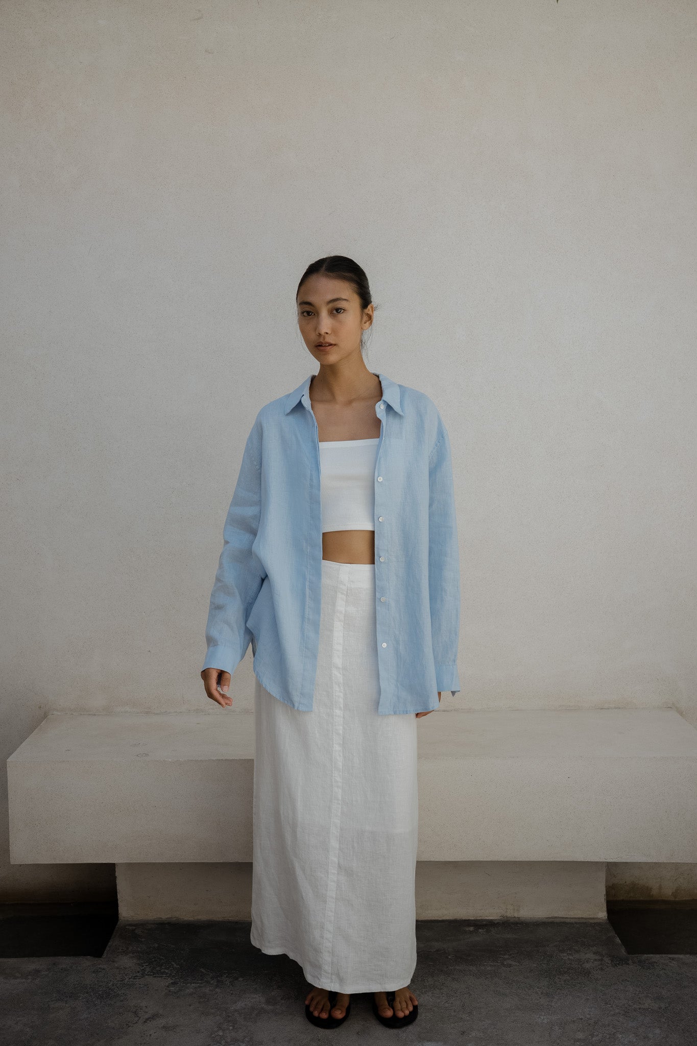 Noon Linen Skirt