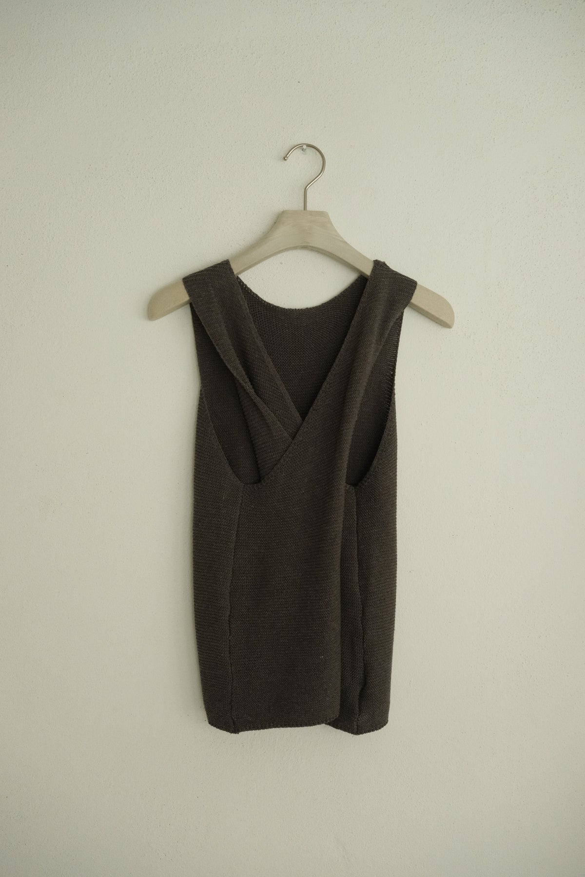 Cross Back Knit Top