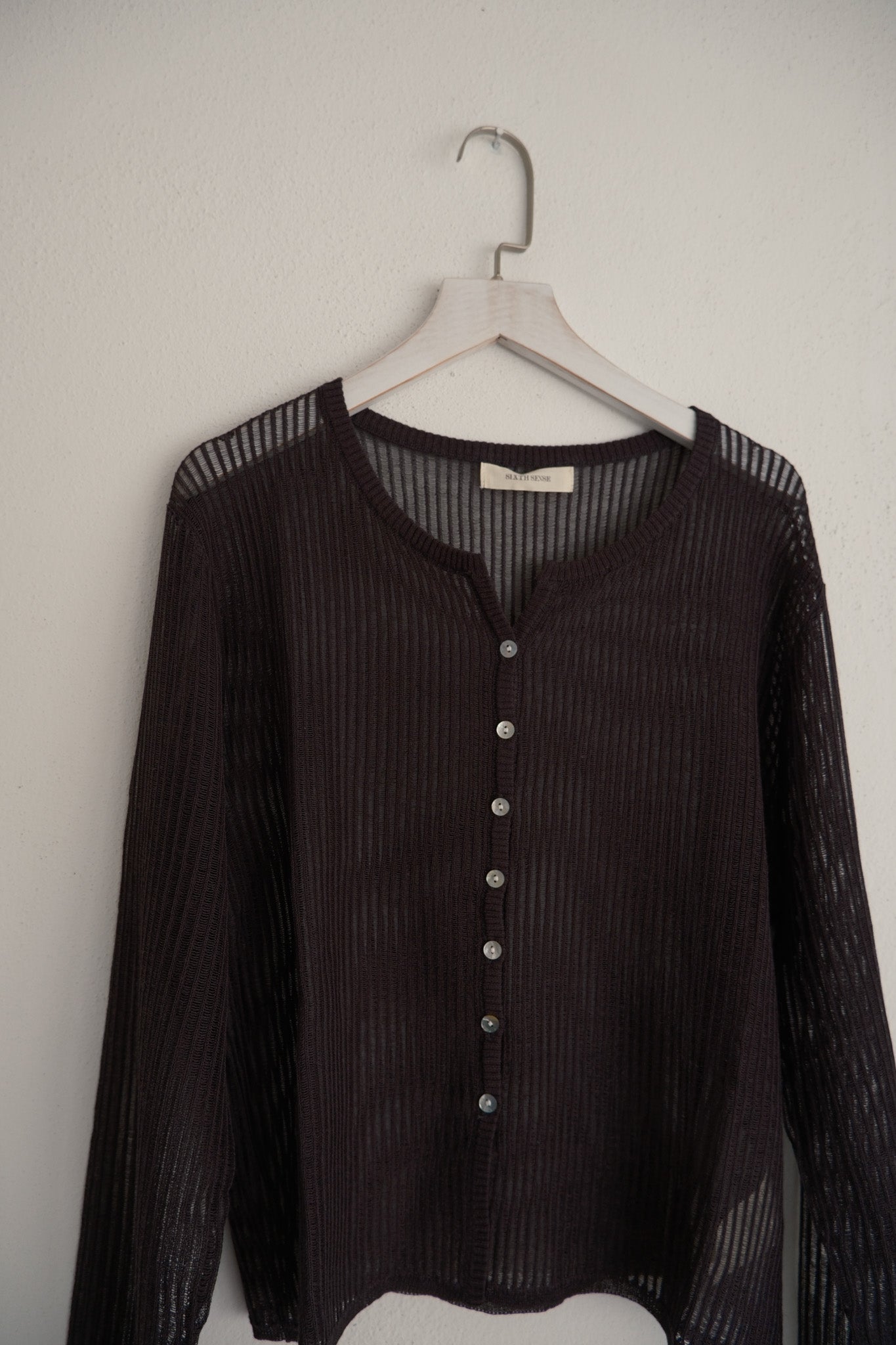 Sheer Knit Cardigan