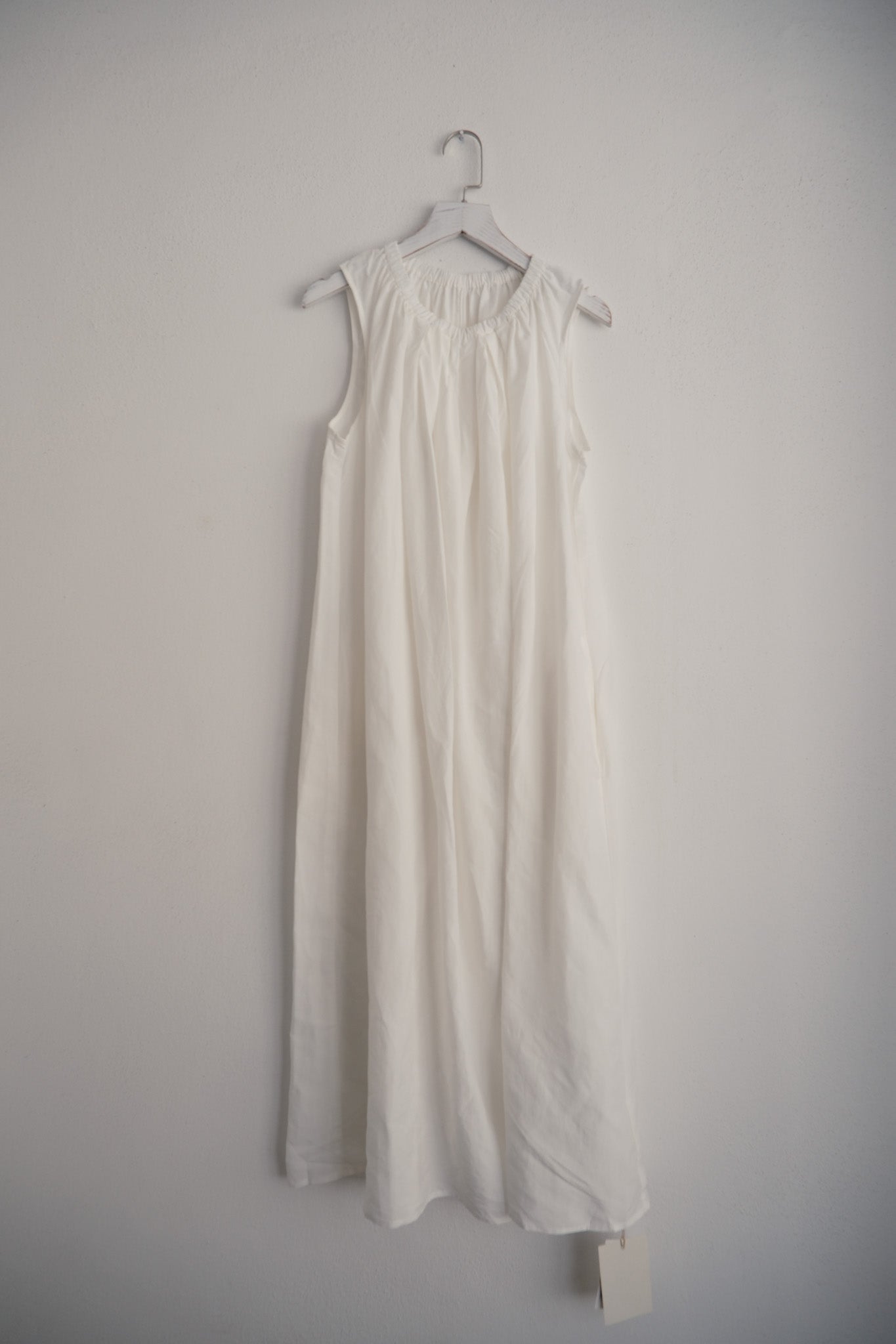 Gathered Tencel Dress