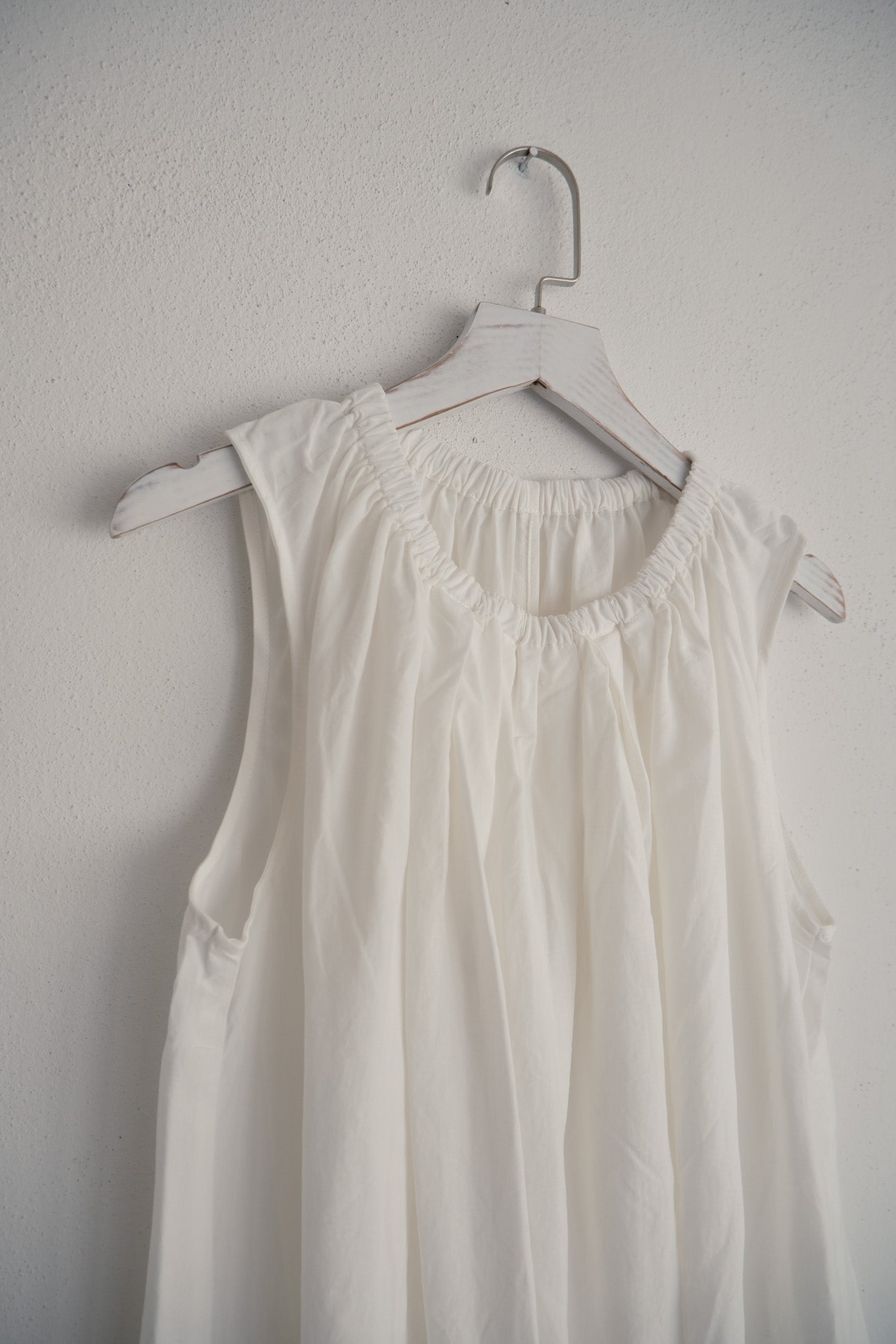 Gathered Tencel Dress