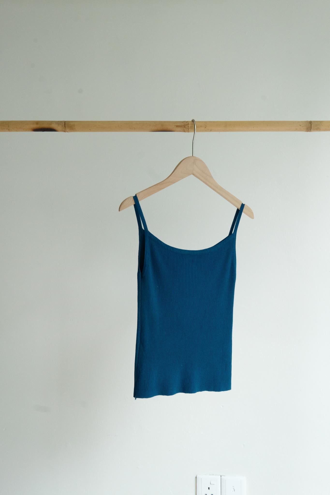 Ribbed Camisole Knit Top