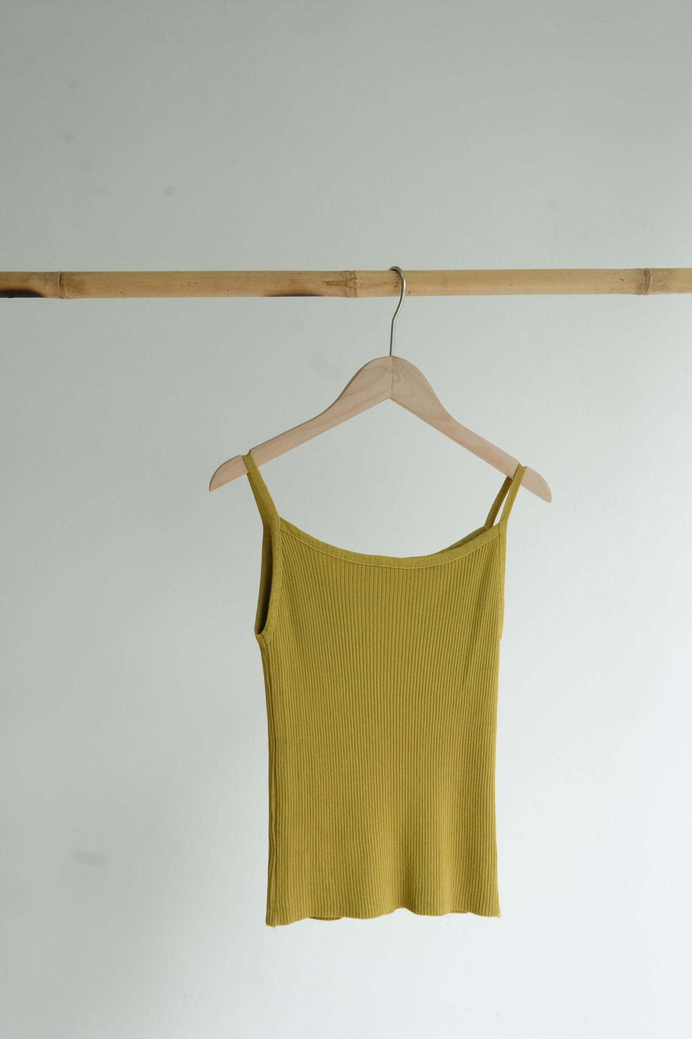 Ribbed Camisole Knit Top