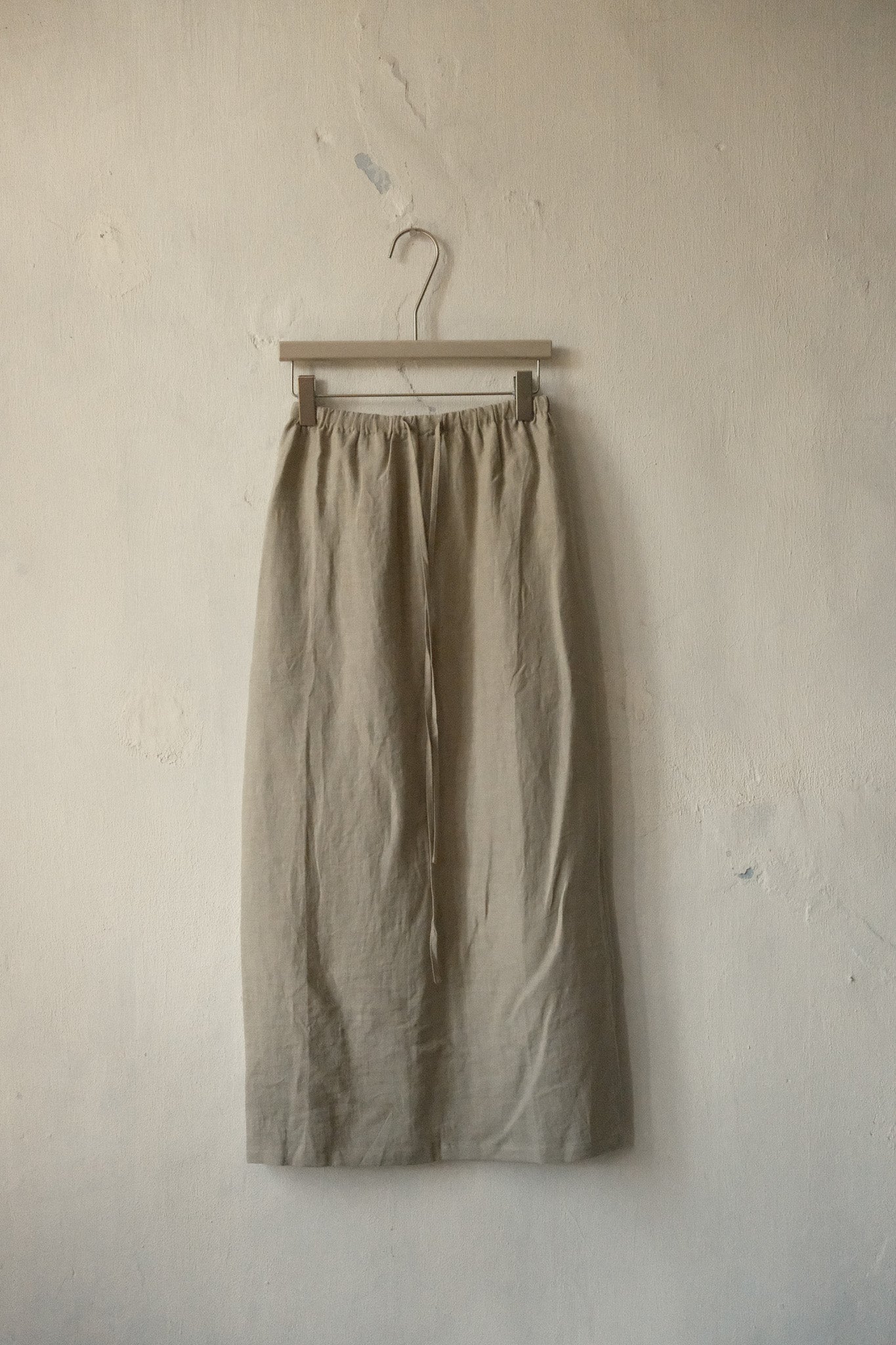 Linen Midi Skirt