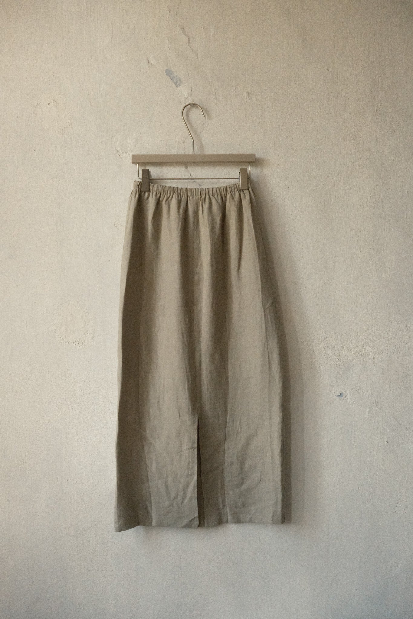 Linen Midi Skirt