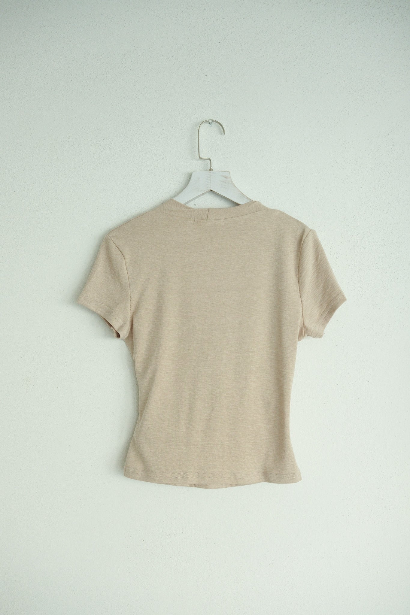 Overlap V Neck Tee