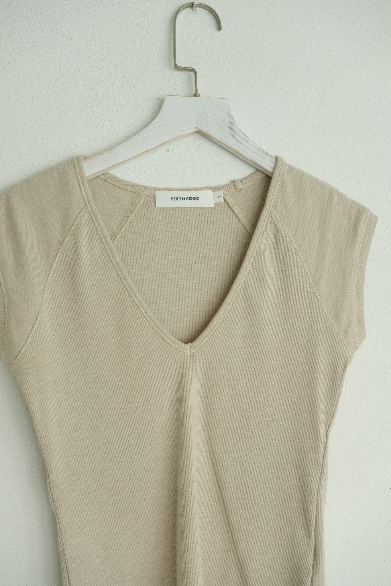 V Neck Stretch Tee