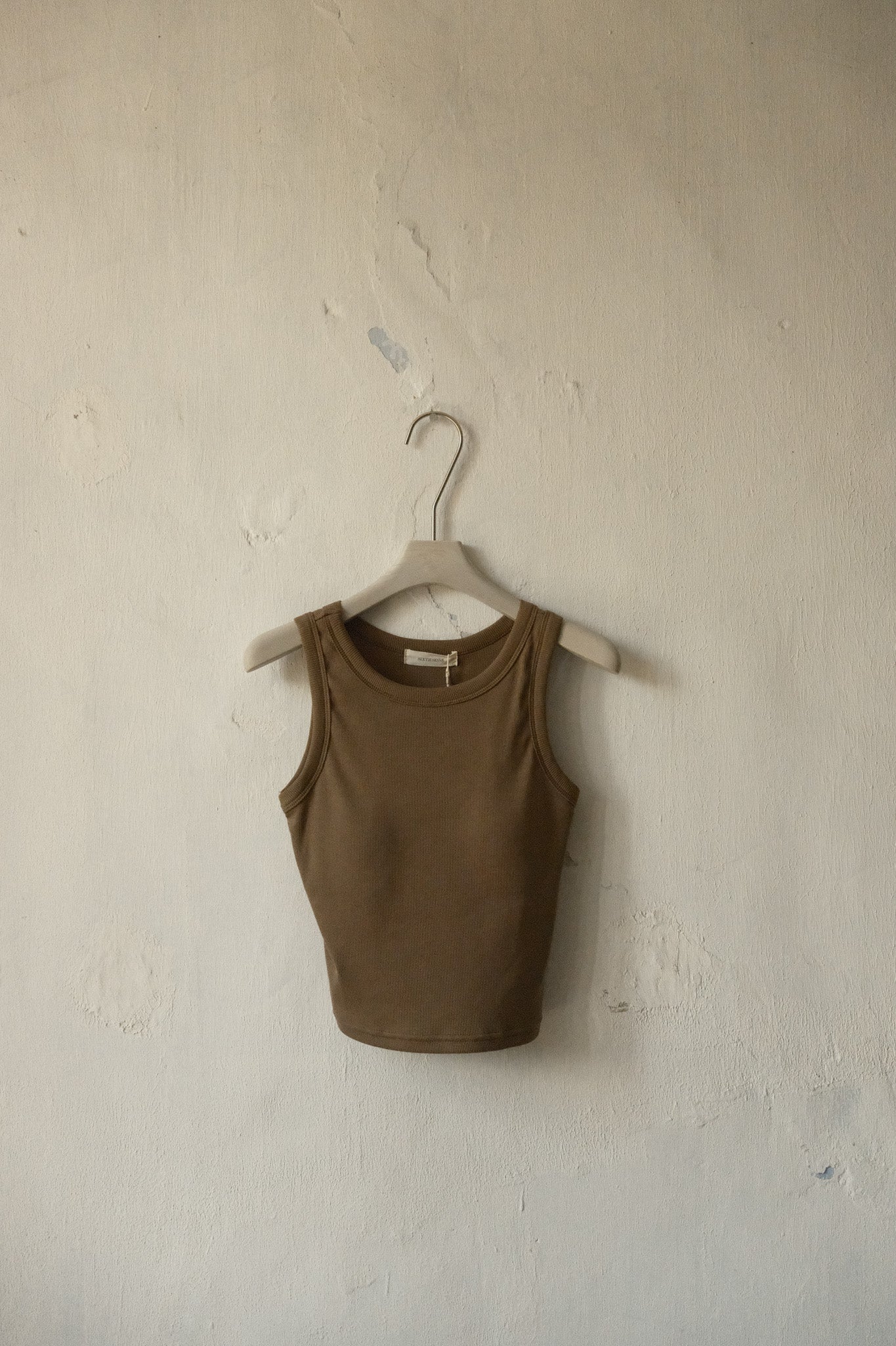 Cropped padded Tank Top