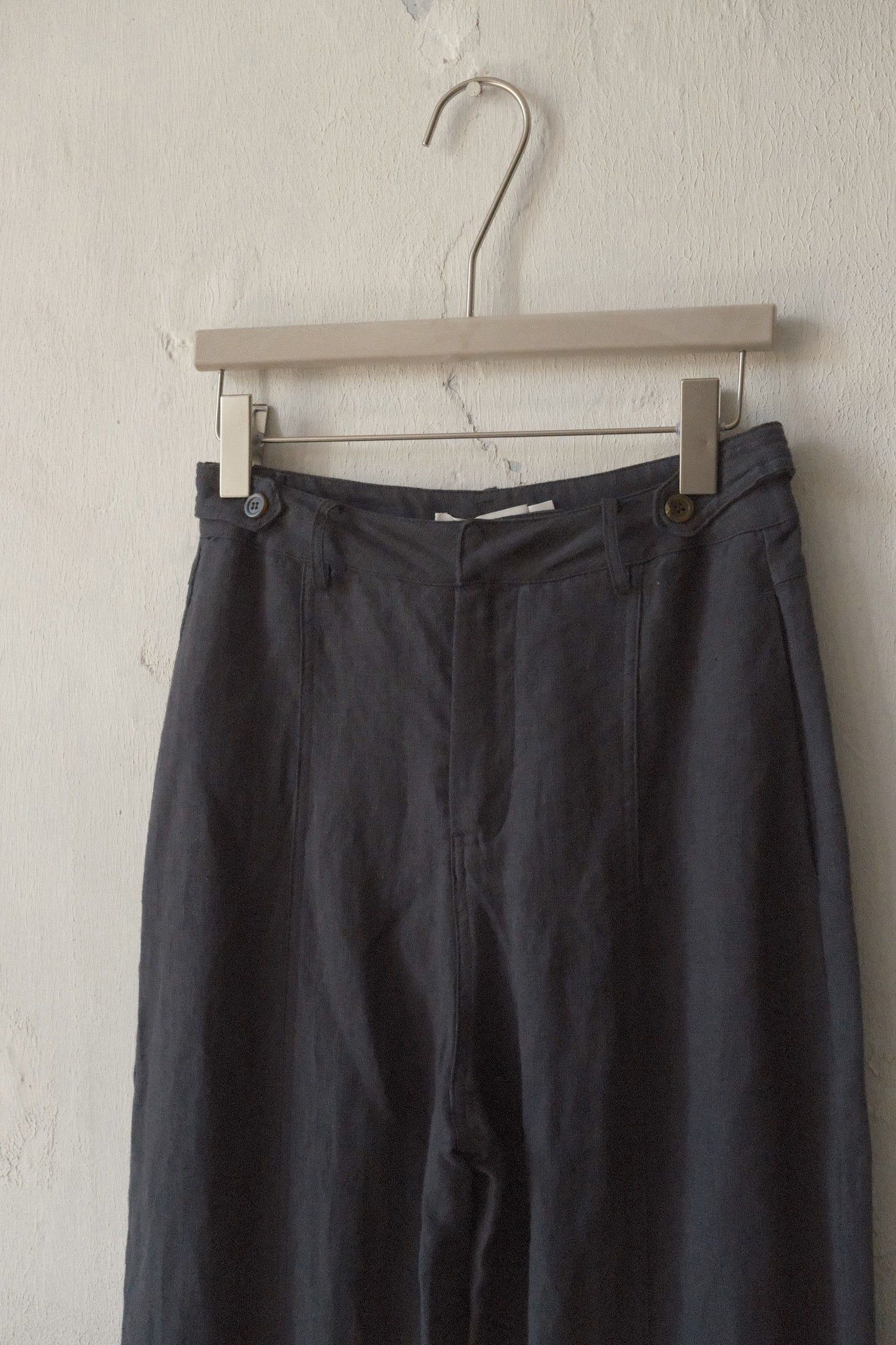Tapered Linen Trousers