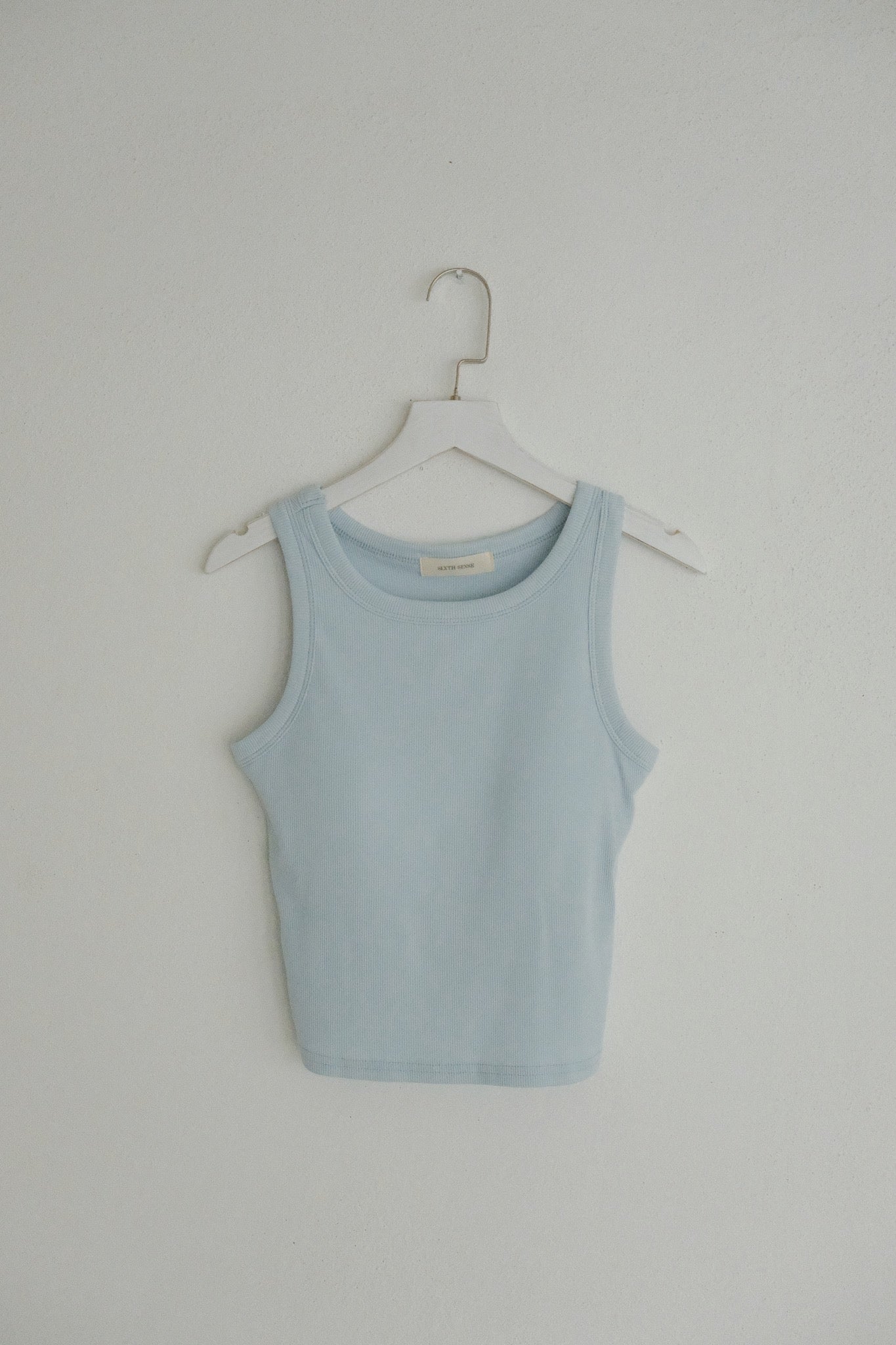 Cropped Padded Tank Top